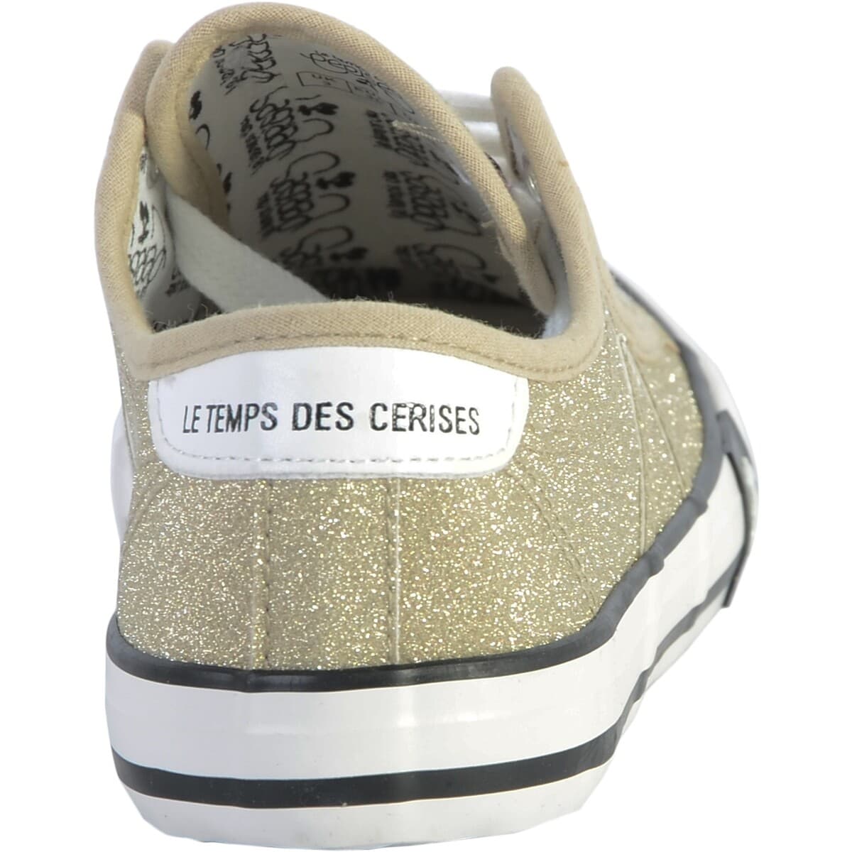 Women's Sneakers Le Temps des Cerises Gold