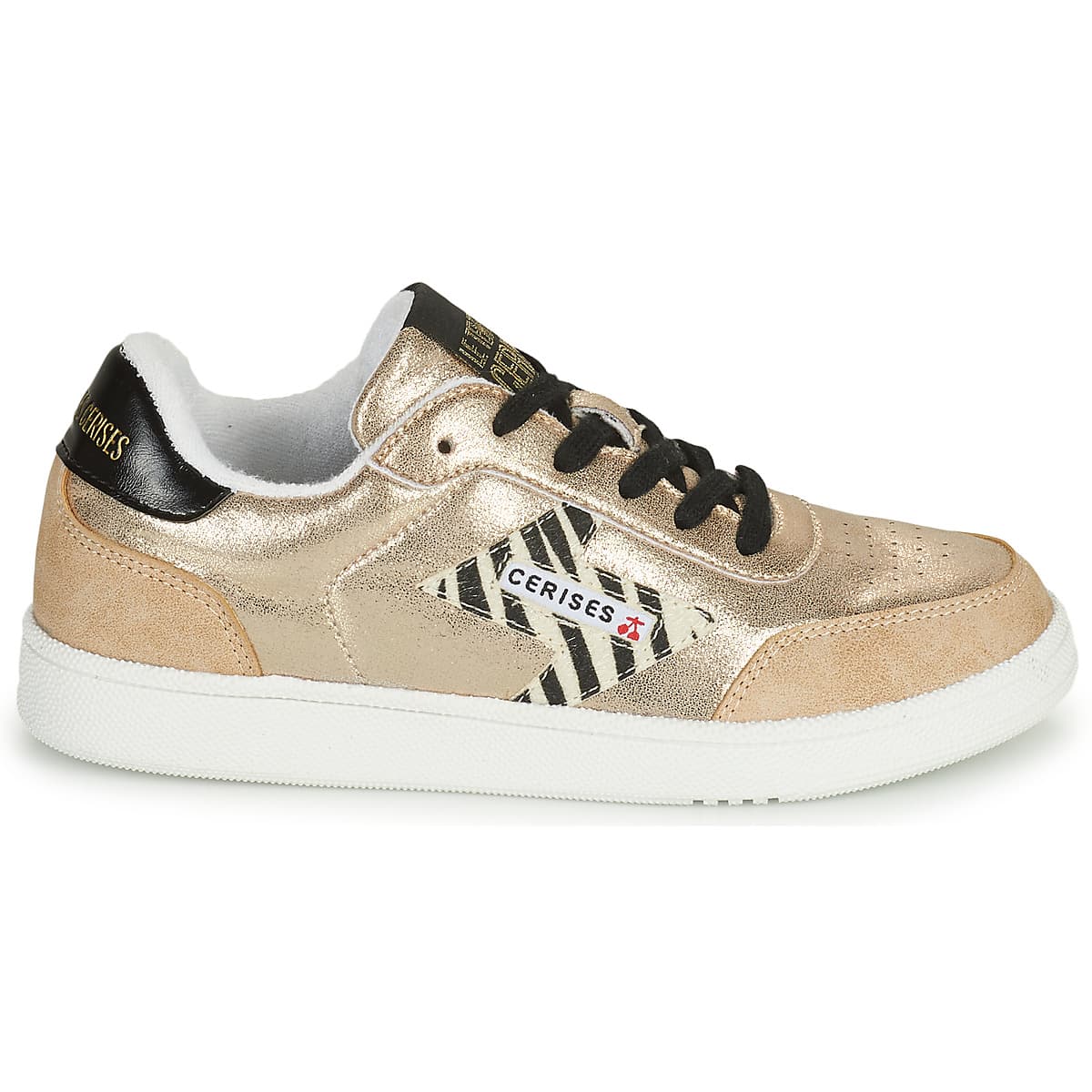 Women's Sneakers Le Temps des Cerises Gold