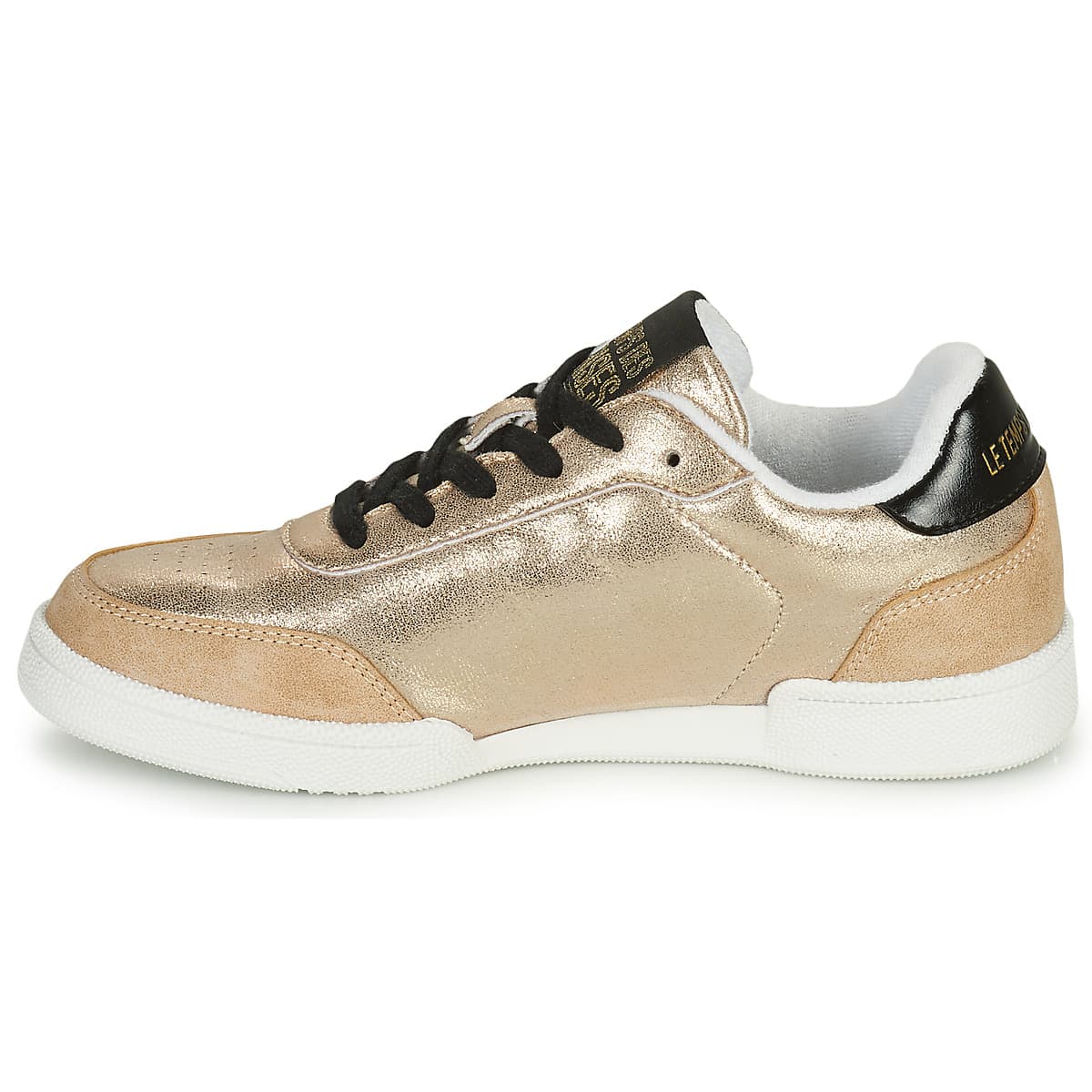 Women's Sneakers Le Temps des Cerises Gold