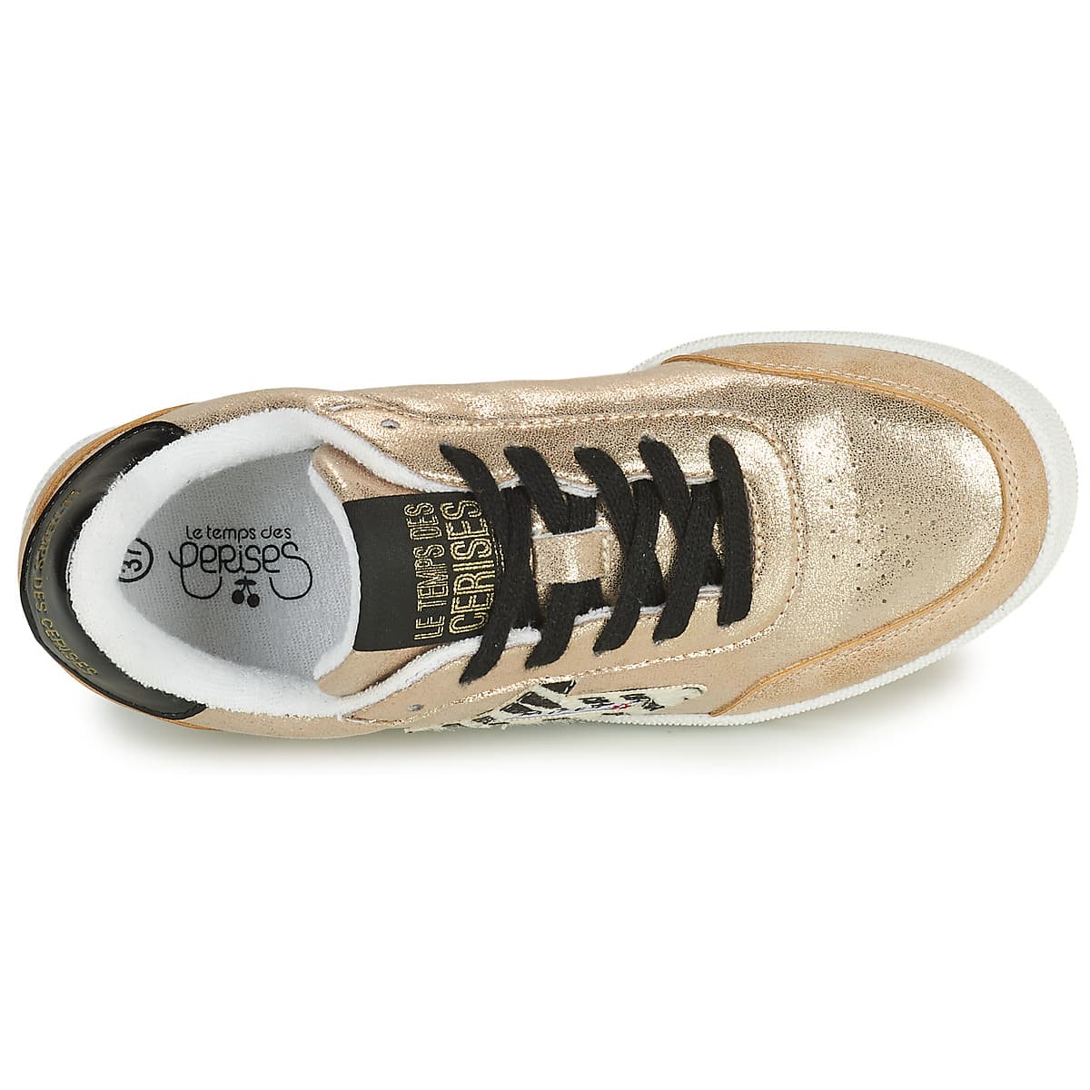 Women's Sneakers Le Temps des Cerises Gold
