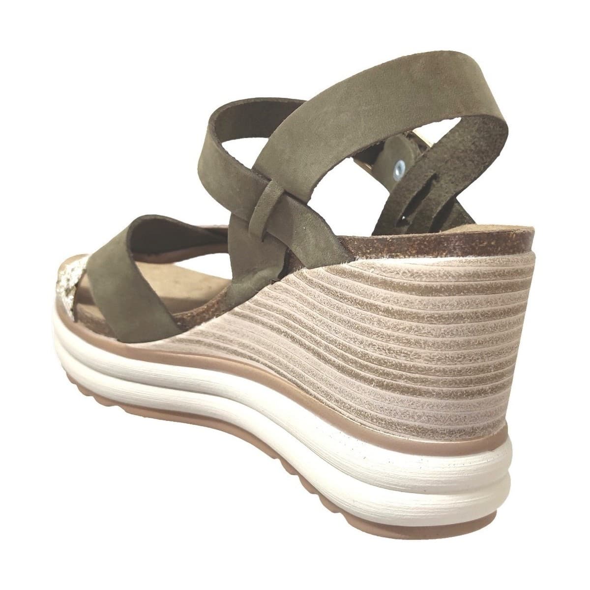 Women's Platforms Plakton Green
