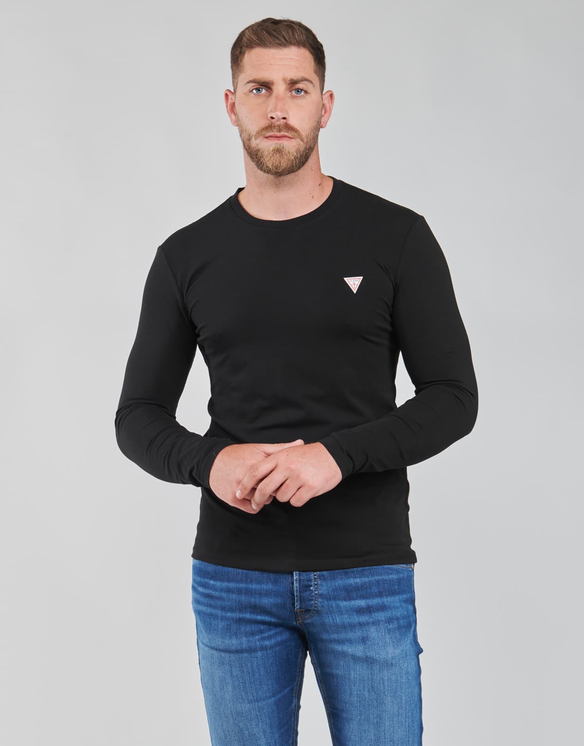 Men's T-Shirts Guess Black