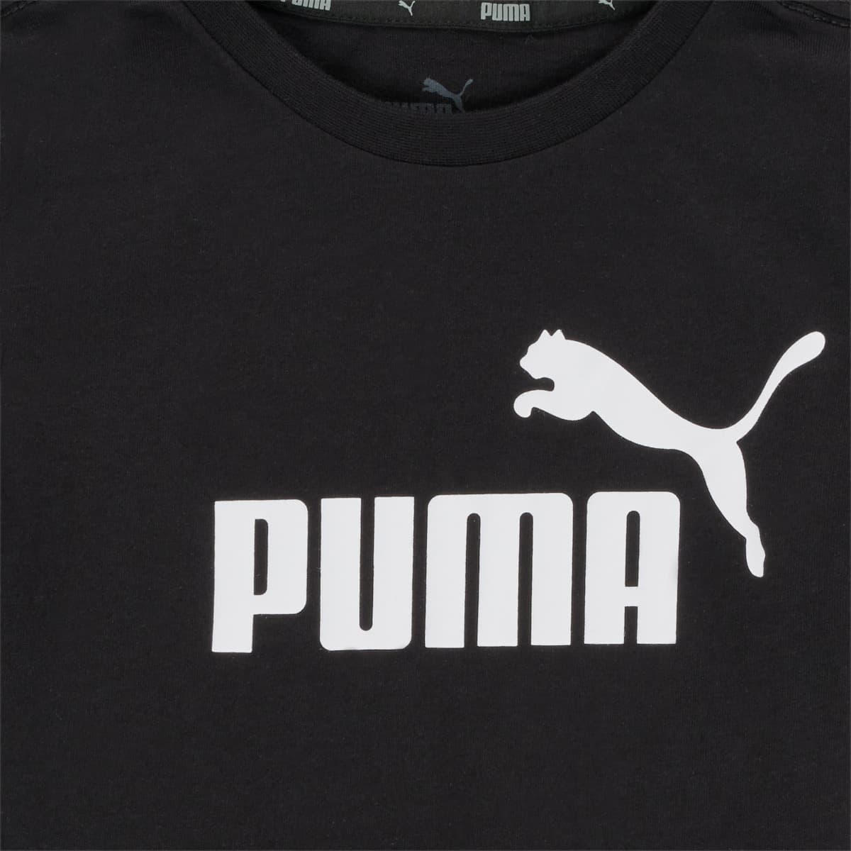 Boys' T-Shirts Puma Black