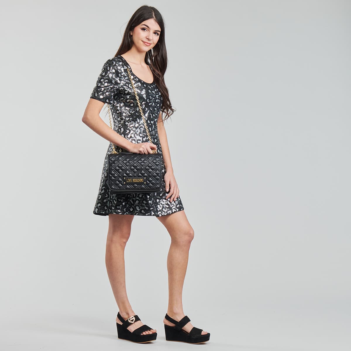 Women's Shoulder Bags Love Moschino Black