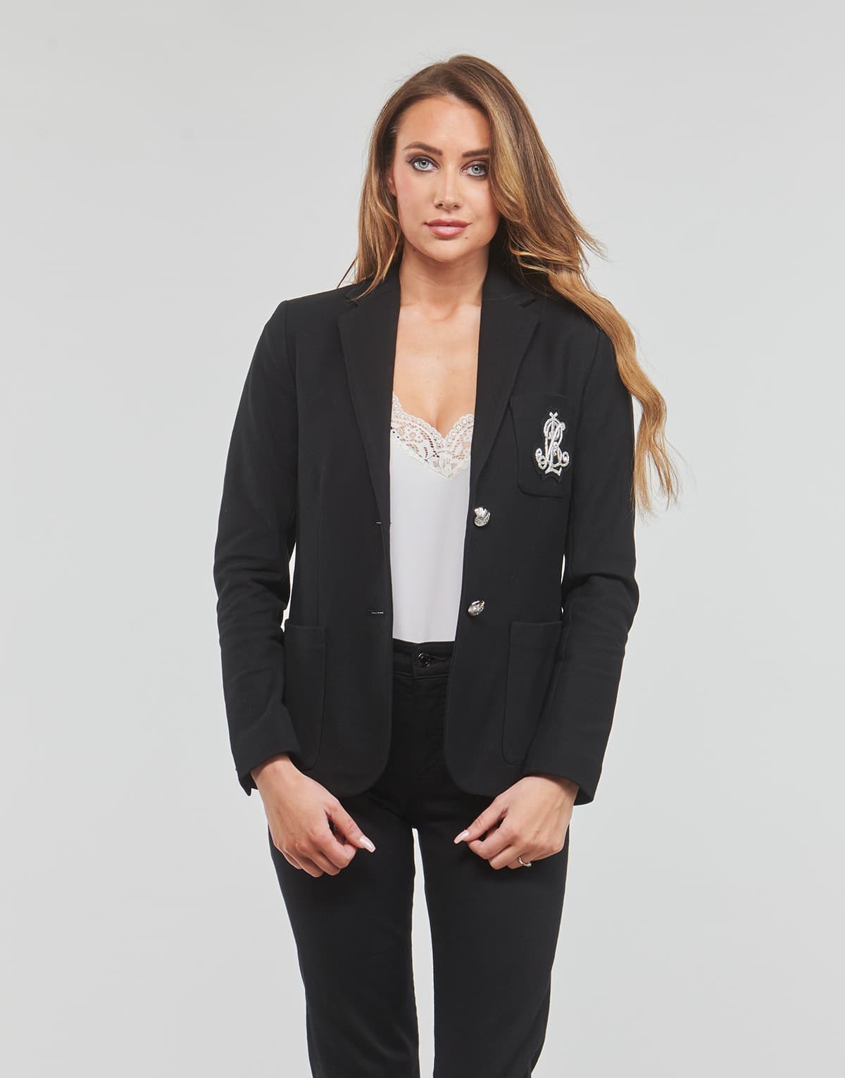 Women's Blazers Lauren Ralph Lauren Black