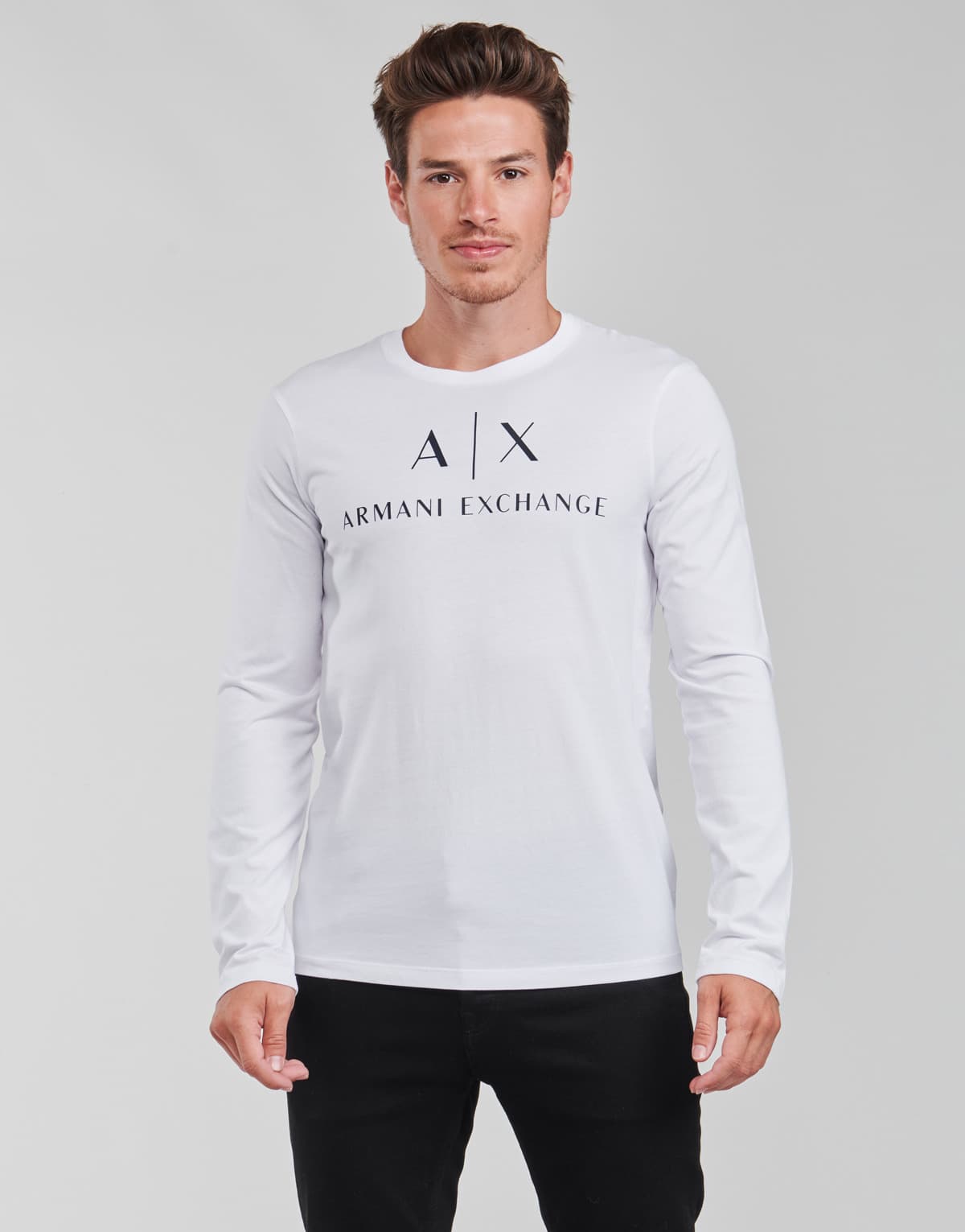 Men's T-Shirts Armani Exchange White