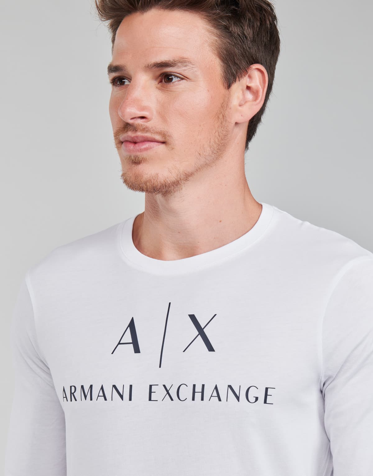 Men's T-Shirts Armani Exchange White