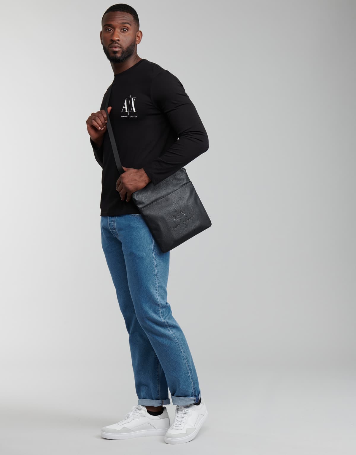 Men's T-Shirts Armani Exchange Black