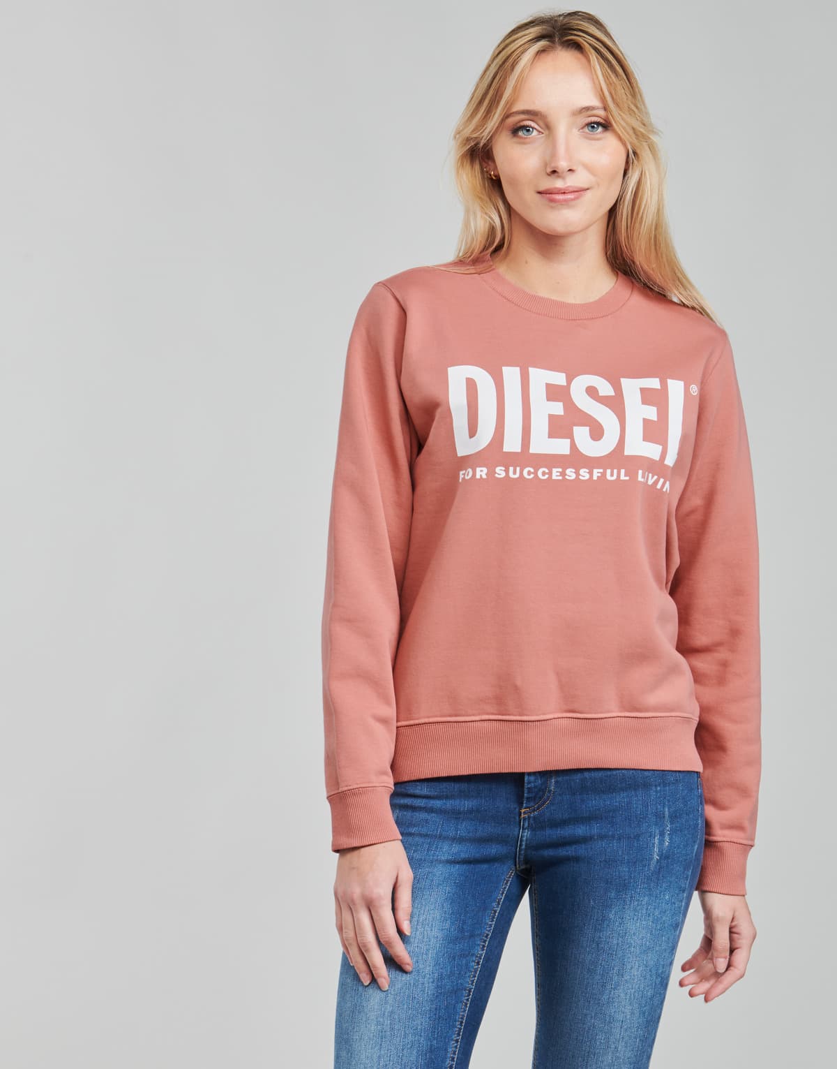 Women's Sports T-Shirts Diesel Pink