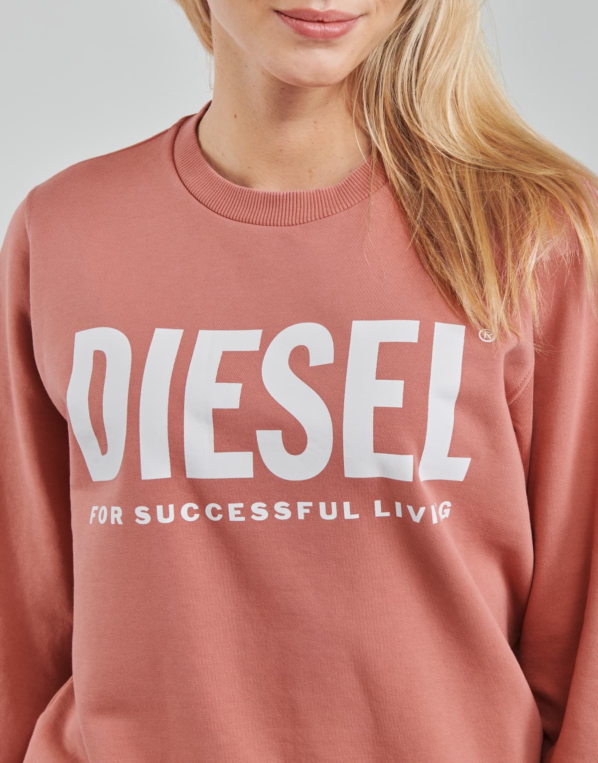 Women's Sports T-Shirts Diesel Pink