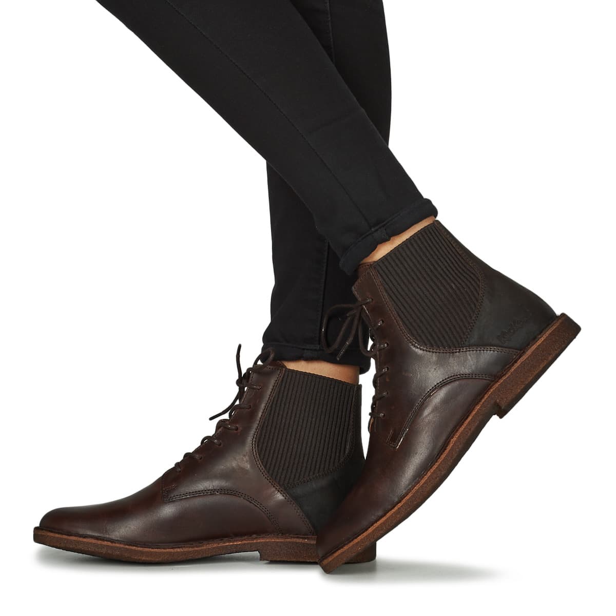 Women's Boots Kickers Brown