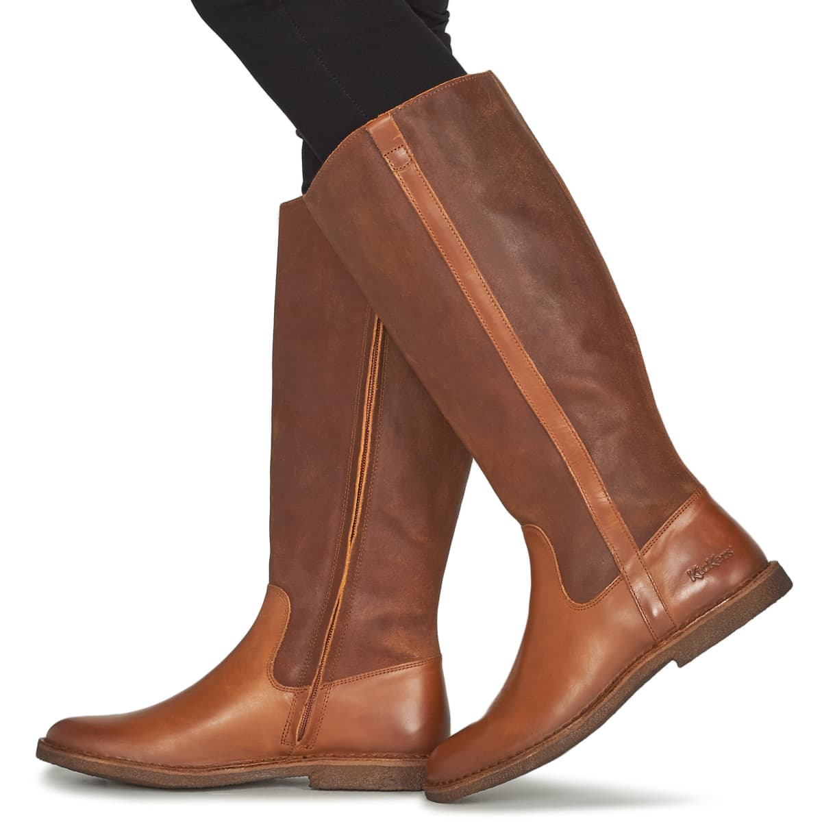Women's Boots Kickers Brown