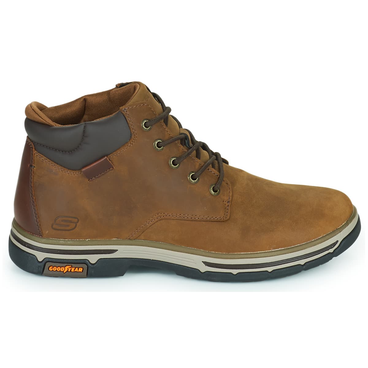 Men's Boots Skechers Brown