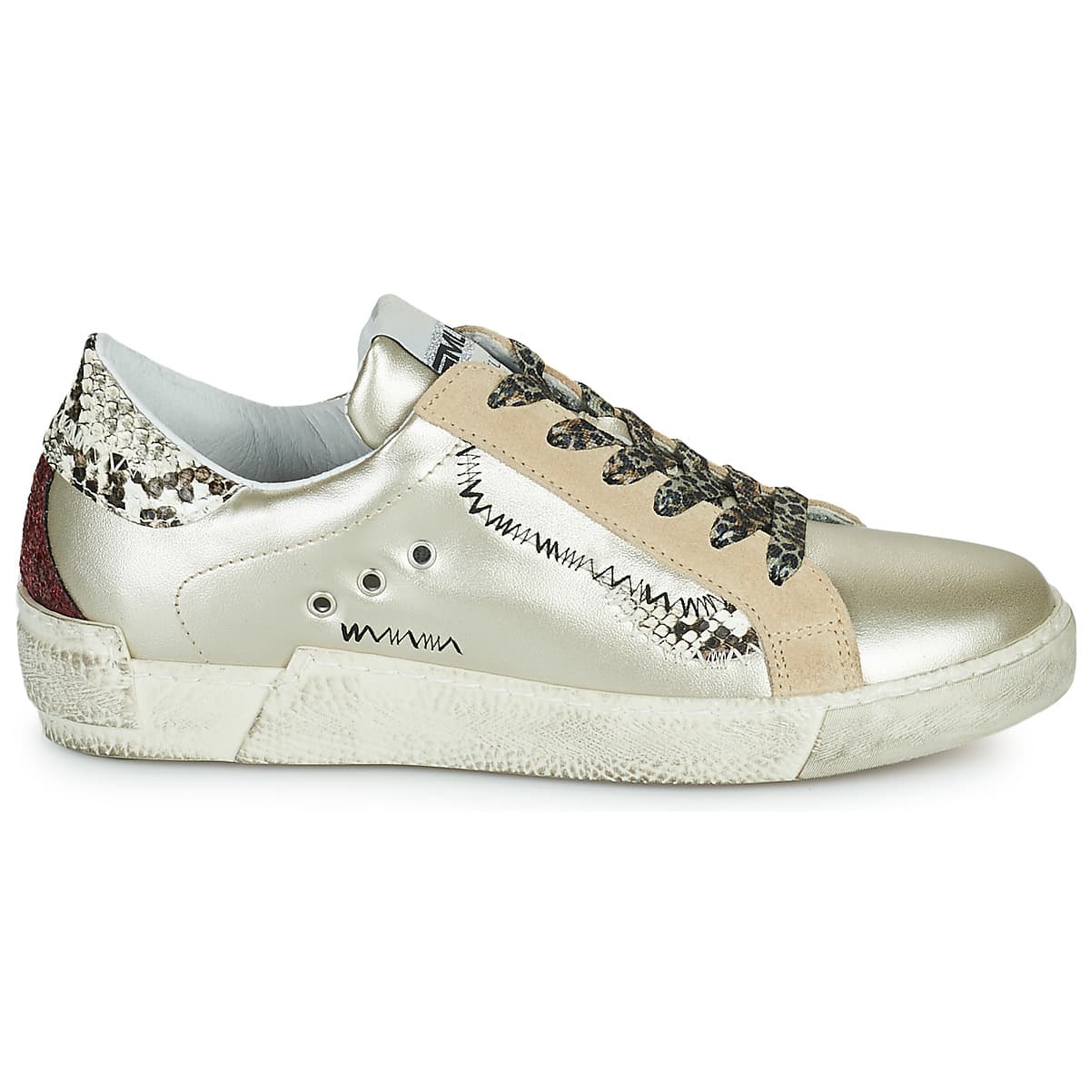 Women's Sneakers Meline Gold