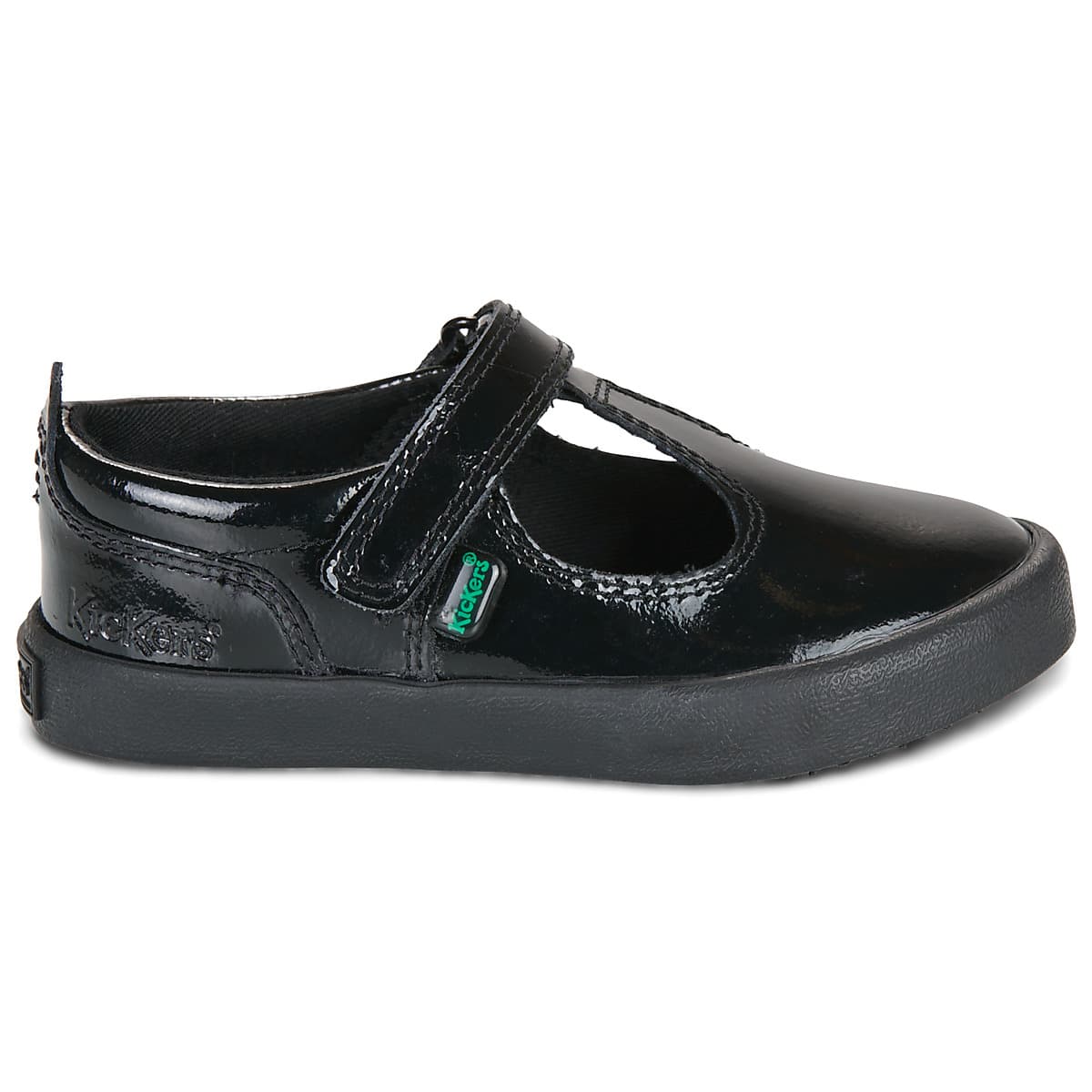 Women's Ballet Flats Kickers Black