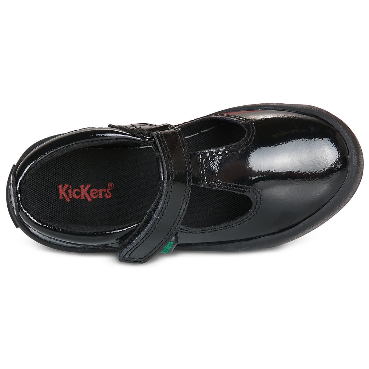 Women's Ballet Flats Kickers Black