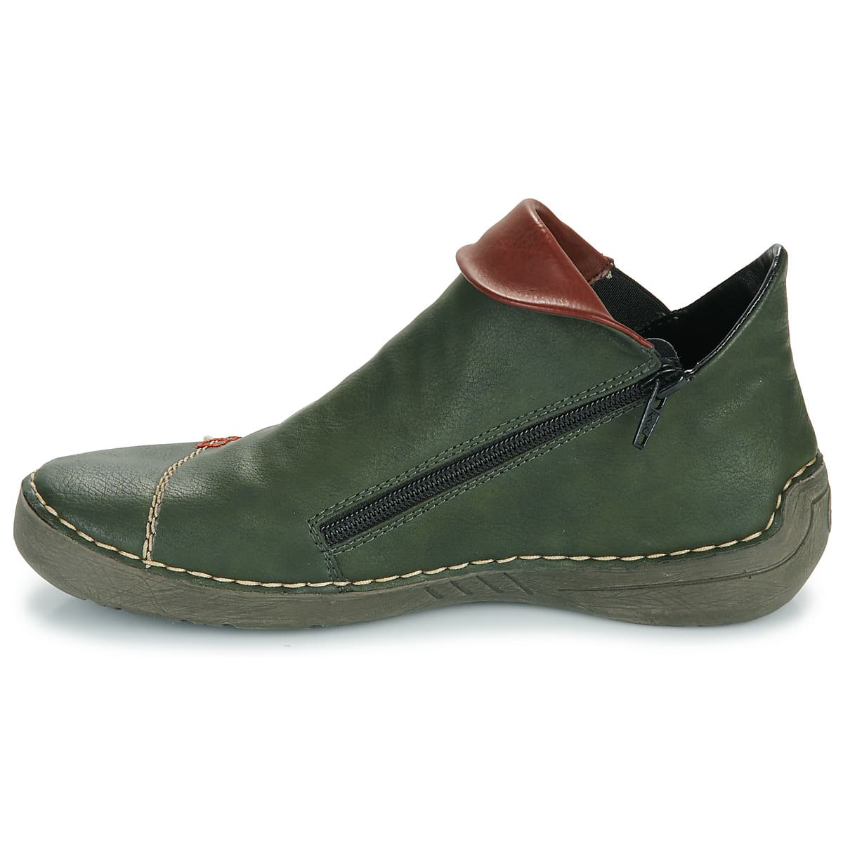 Women's Derby Shoes Rieker Green