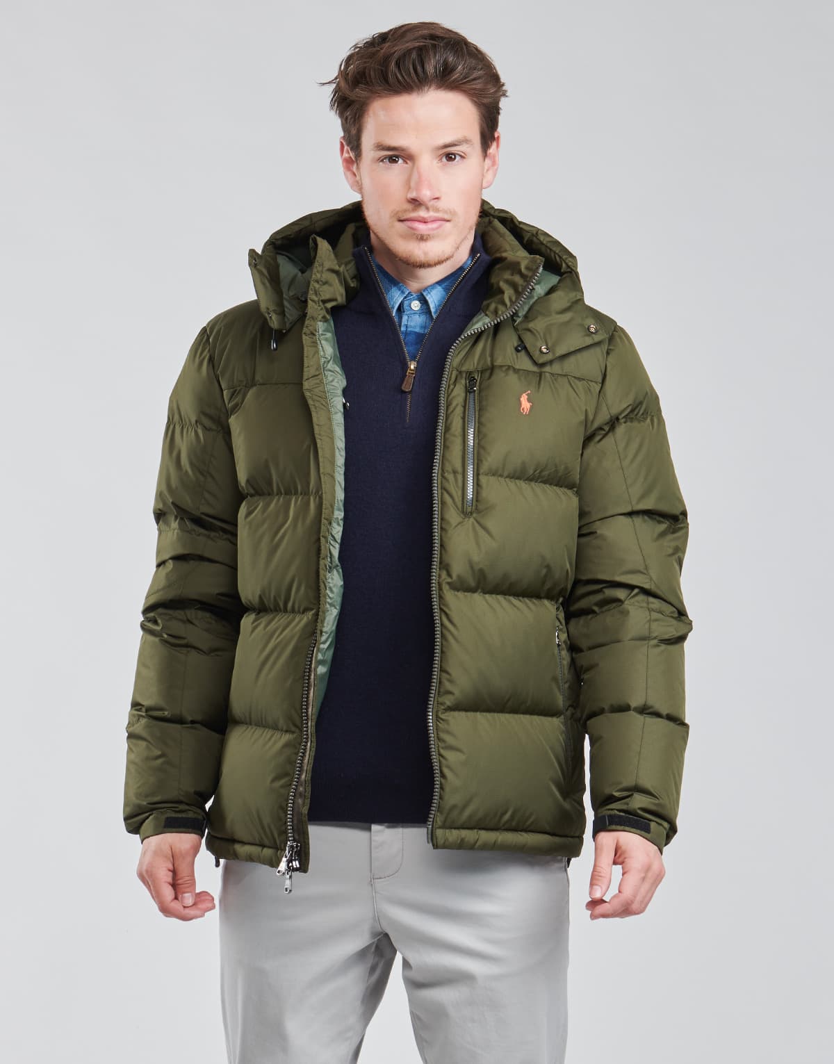 Men's Jackets Polo Ralph Lauren Khaki