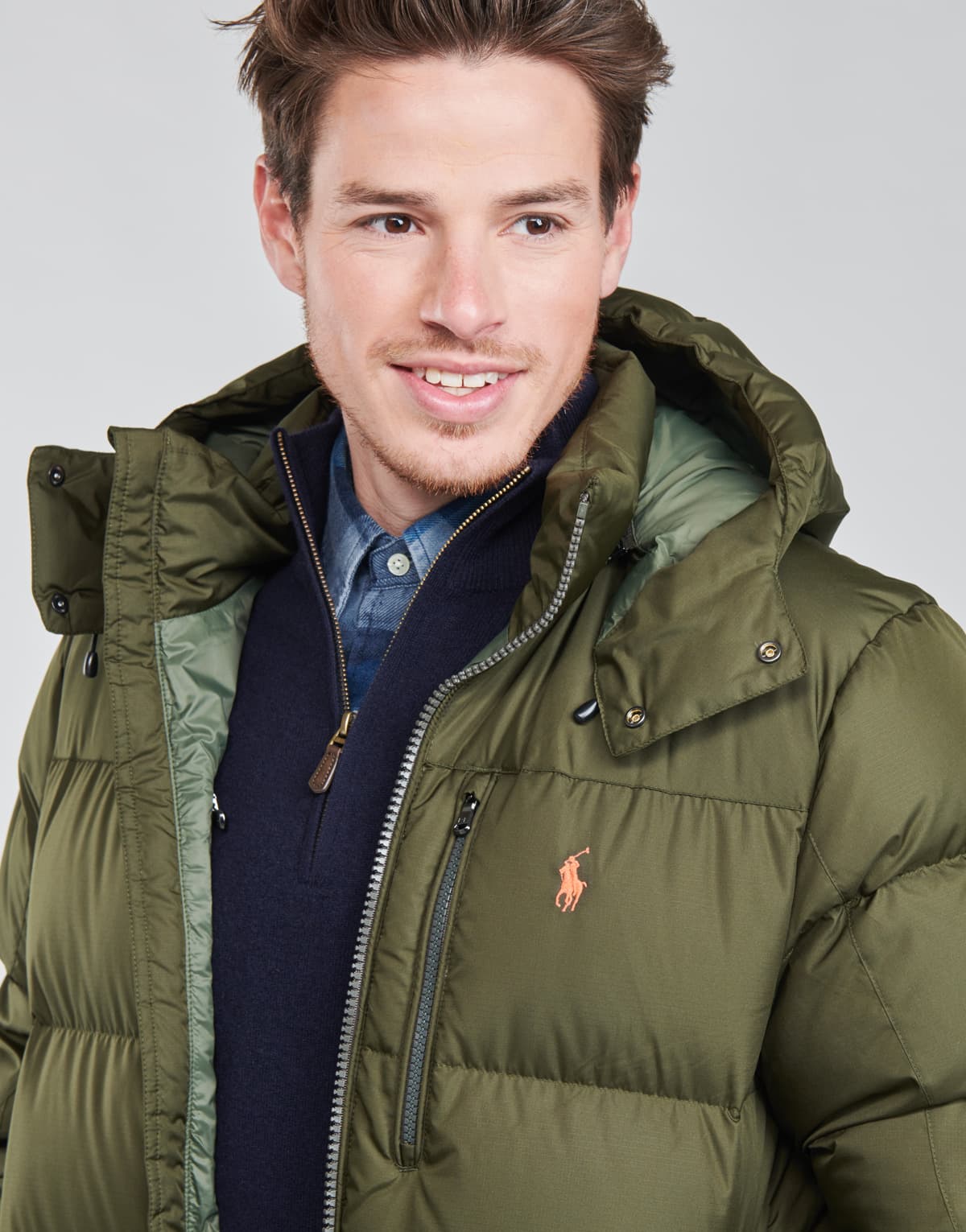 Men's Jackets Polo Ralph Lauren Khaki