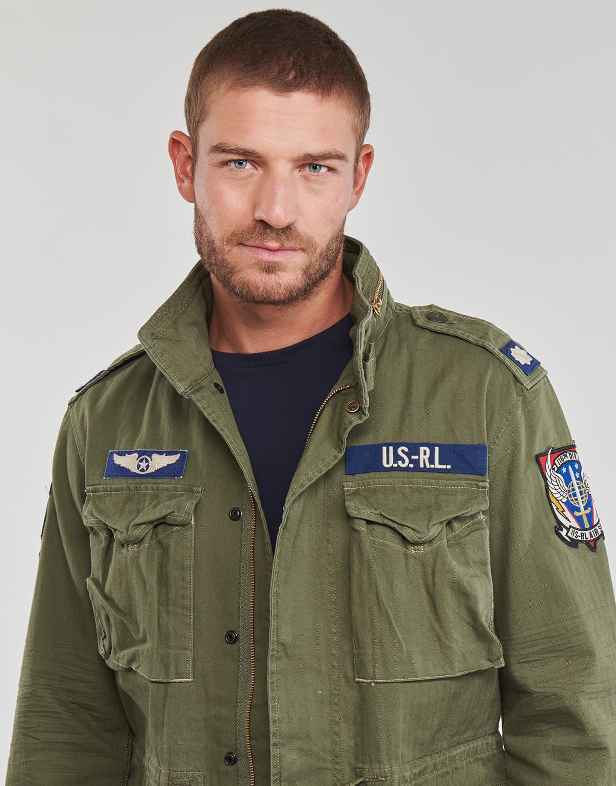 Men's Parkas Polo Ralph Lauren Khaki