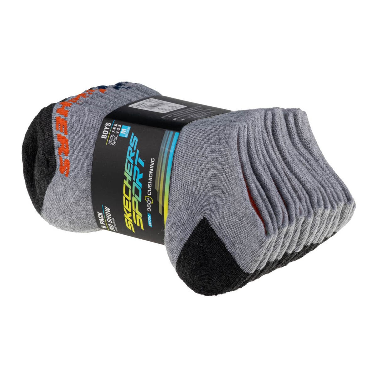 Αθλητικές κάλτσες Skechers Boys 6pk No Show Socks
