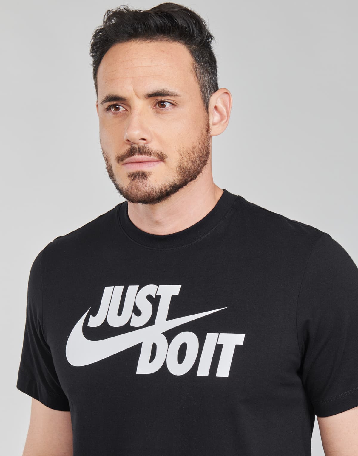 Nike Ανδρικό T-shirt Just Do It Μαύρο