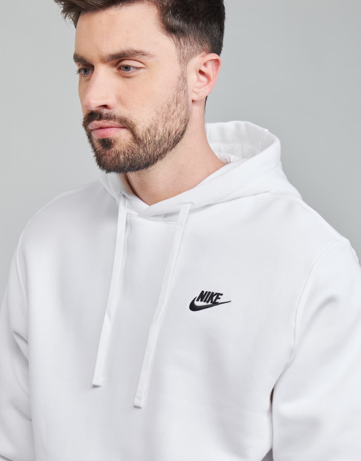 Men's Sports Hoodies & Sweatshirts Nike White