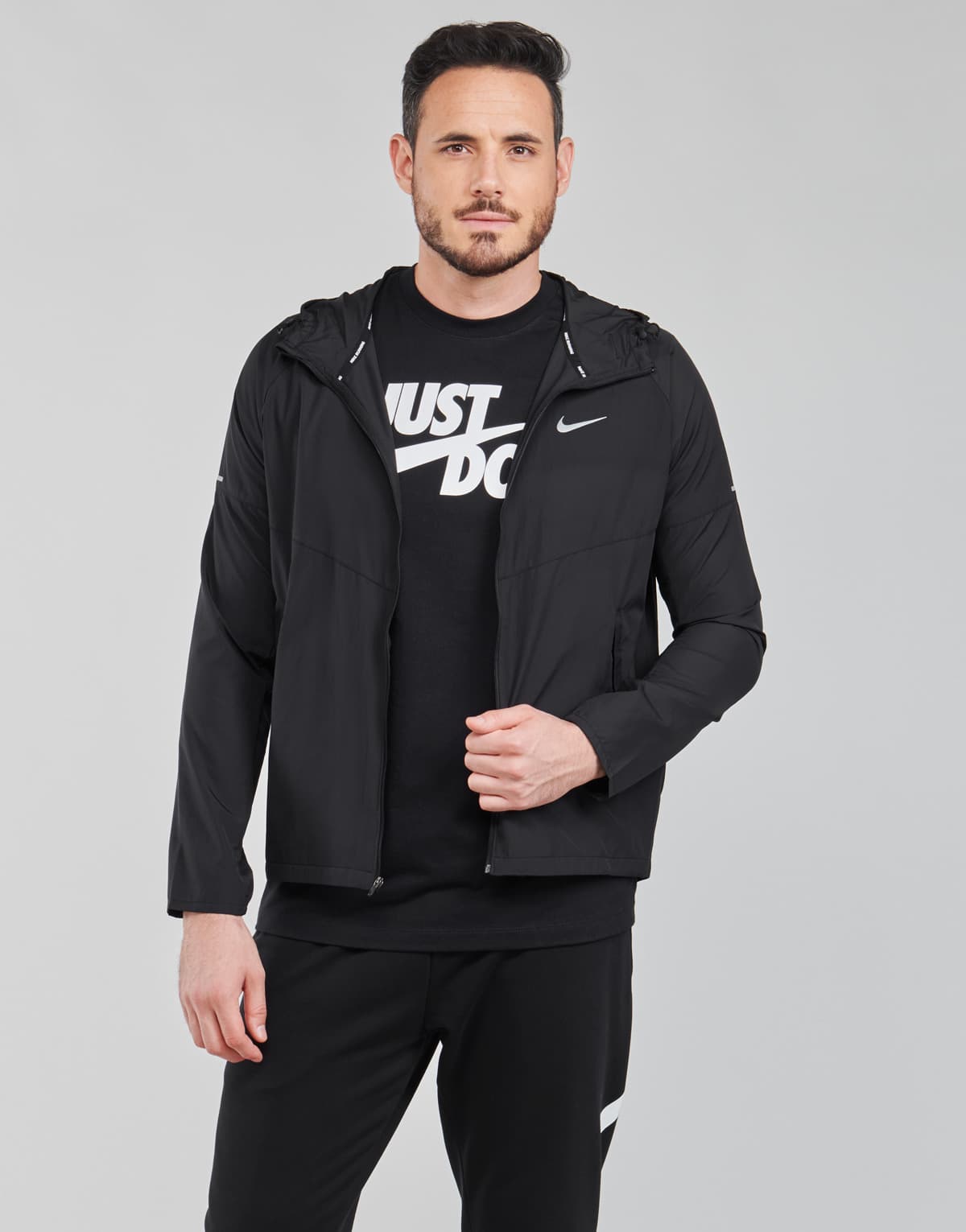 Men's Windbreakers Nike Black