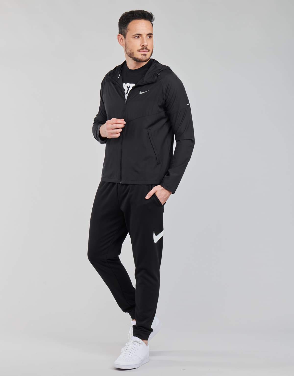 Men's Windbreakers Nike Black