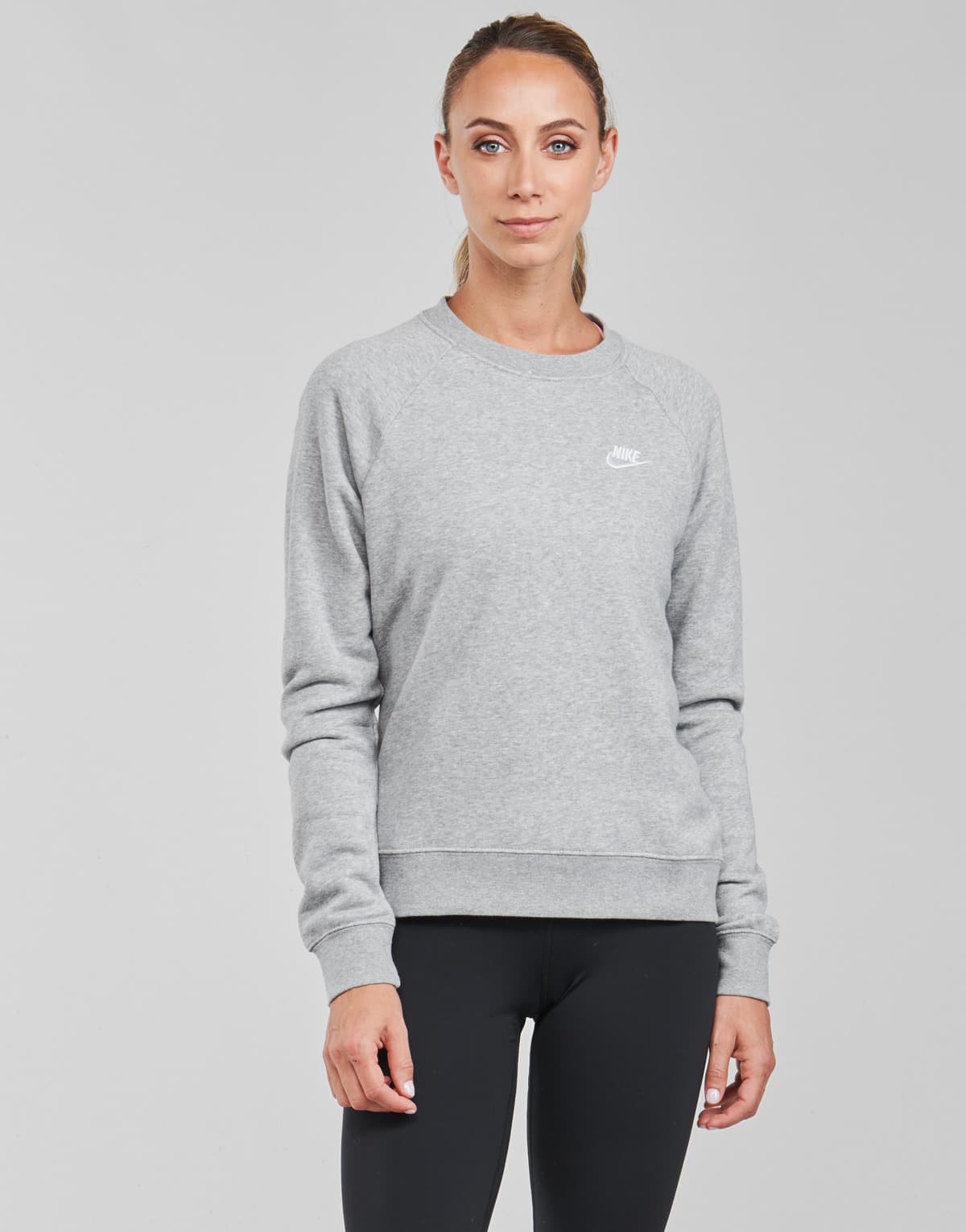 Women's Sports T-Shirts Nike Gray