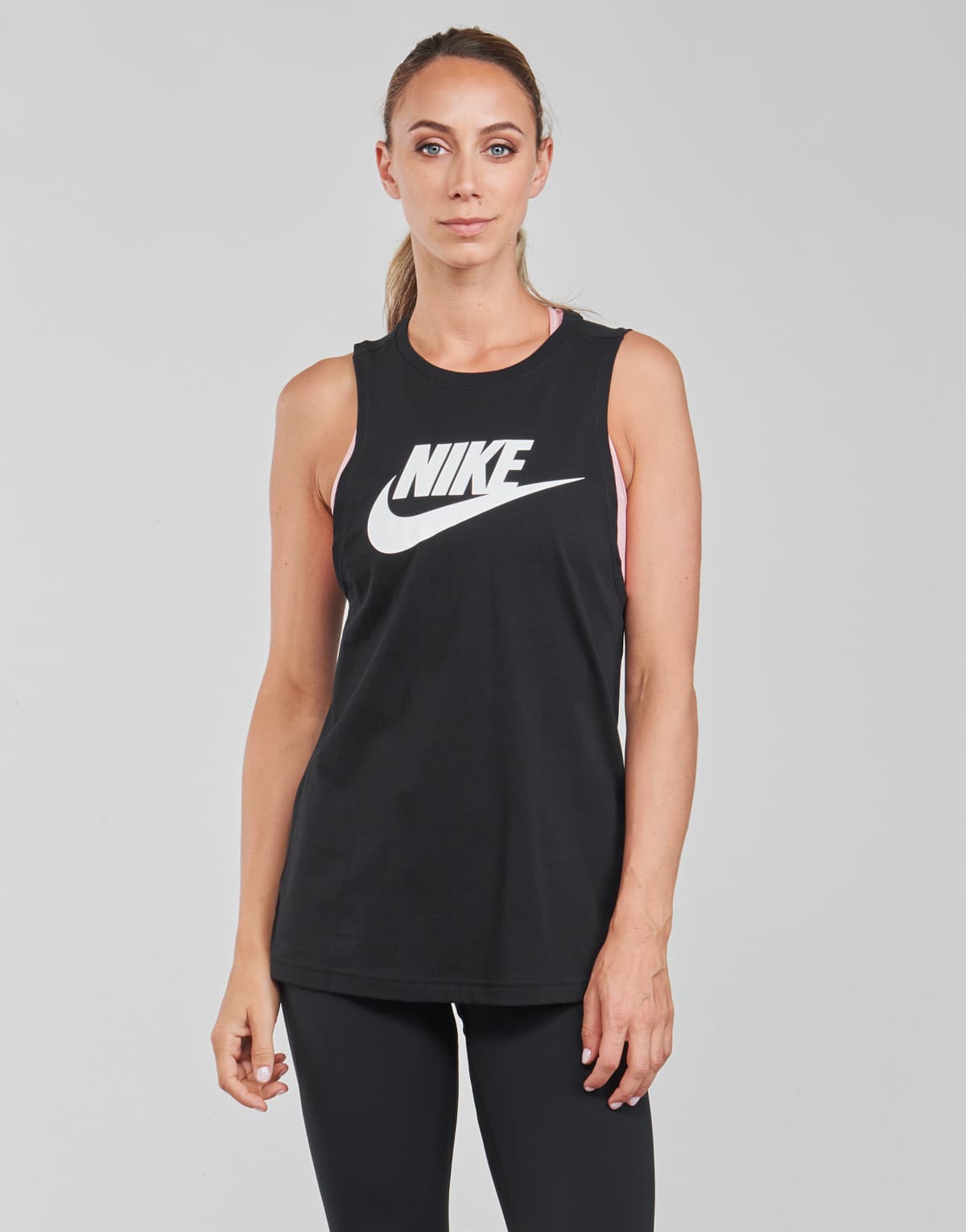 Women's Sleeveless Tops Nike Black