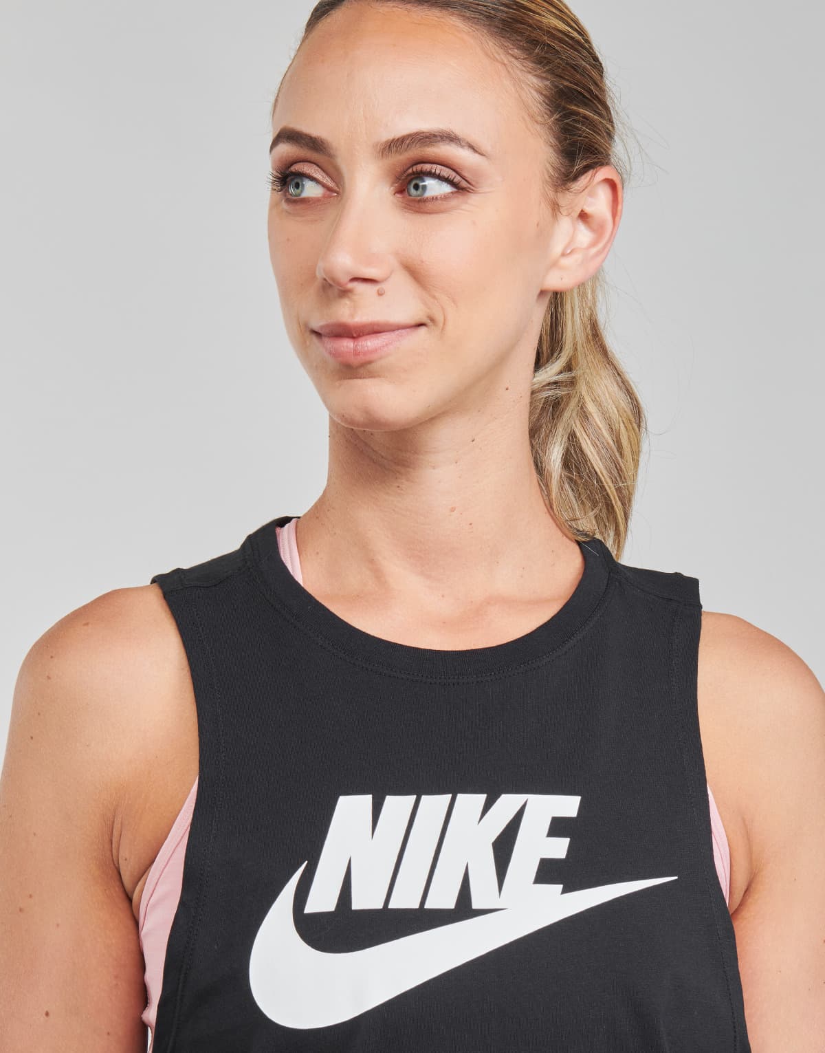 Women's Sleeveless Tops Nike Black