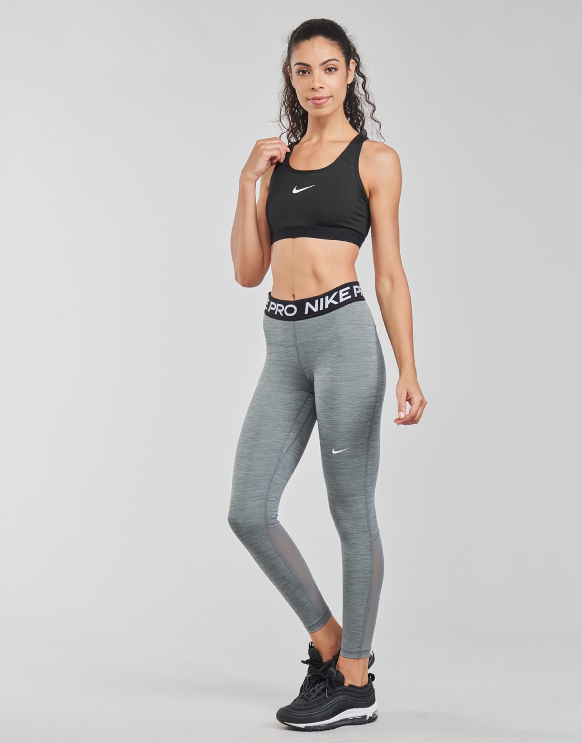 Women's Tights Nike Gray