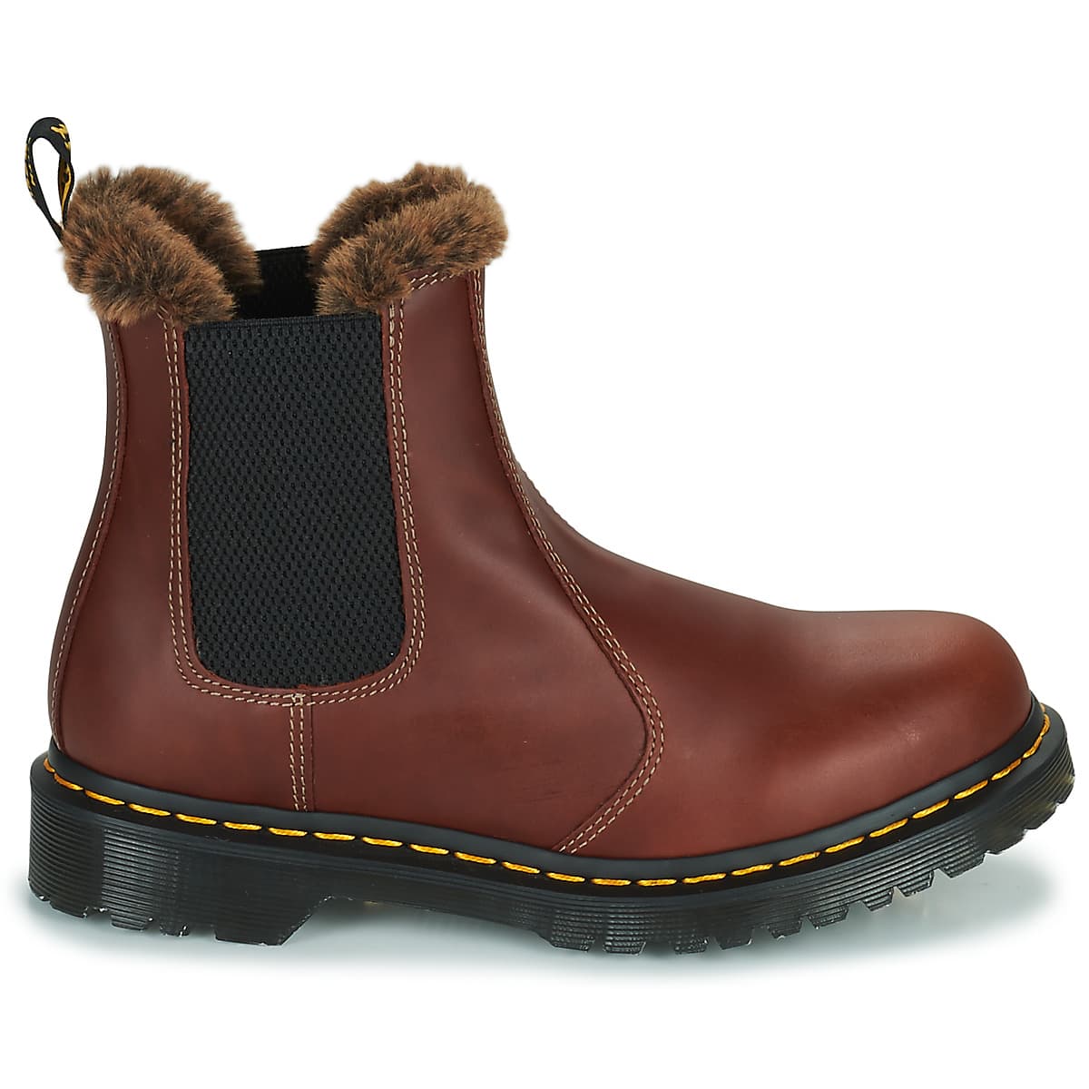 Women's Boots Dr. Martens Brown