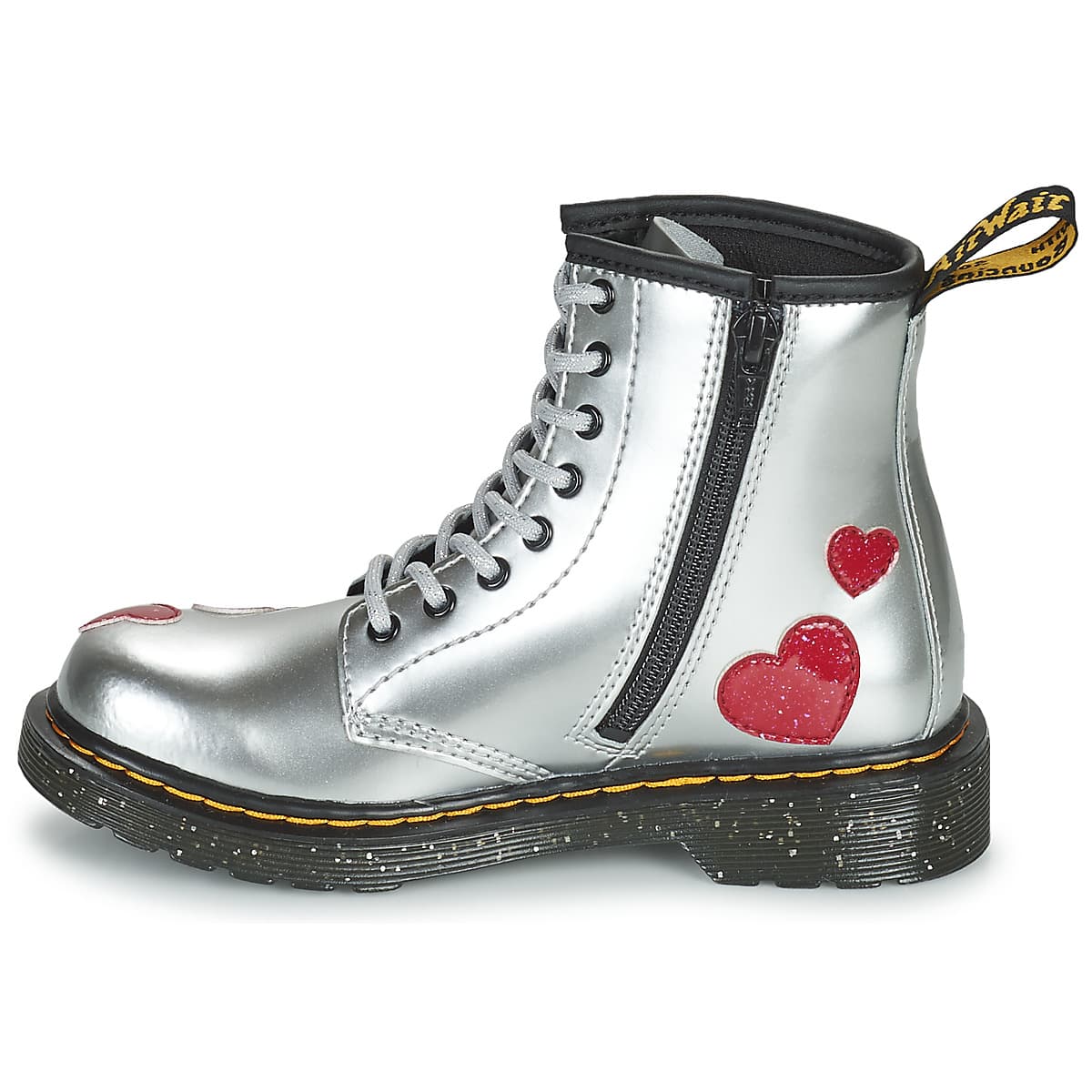 Girls' Boots Dr. Martens Silver