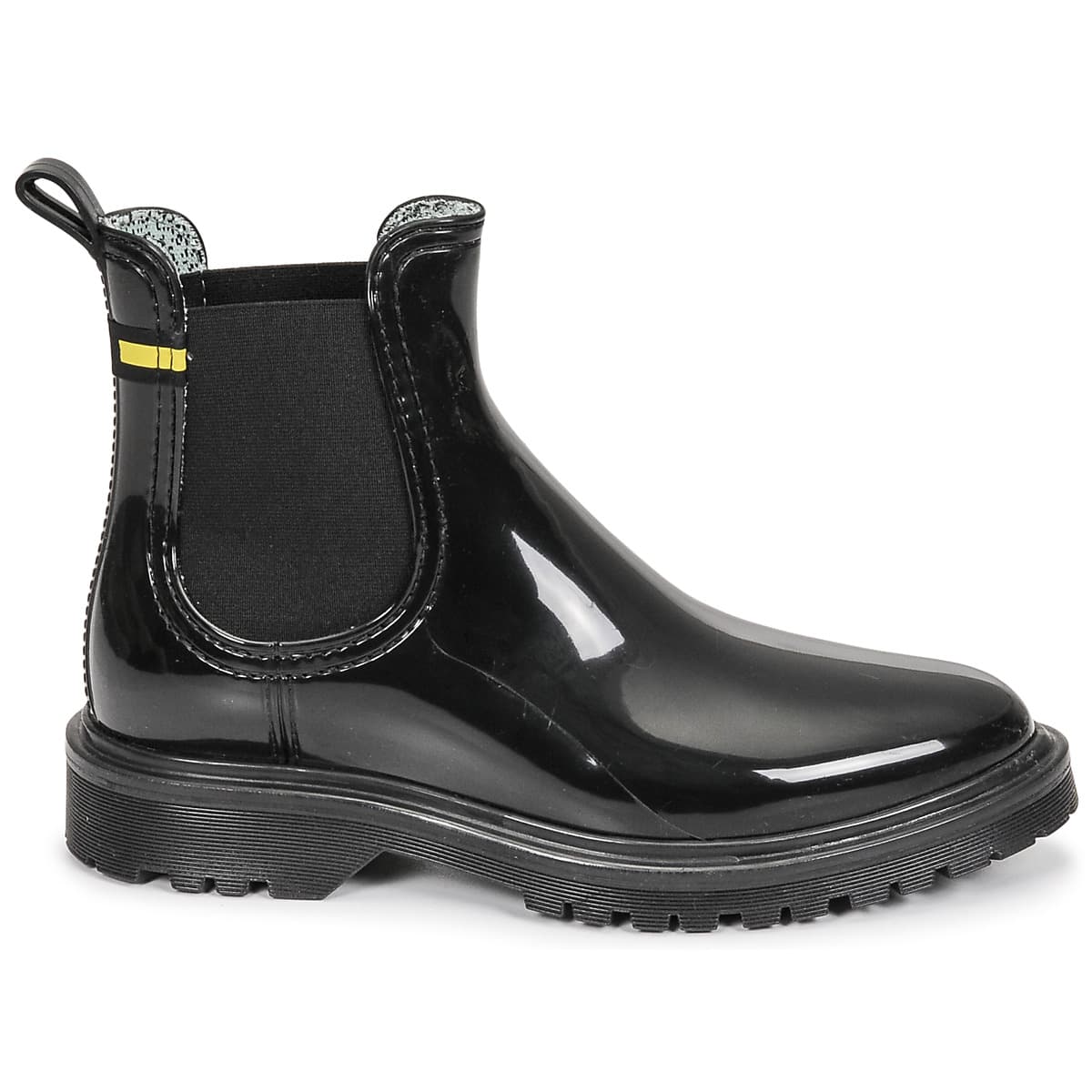Women's Wellington Boots Lemon Jelly Black