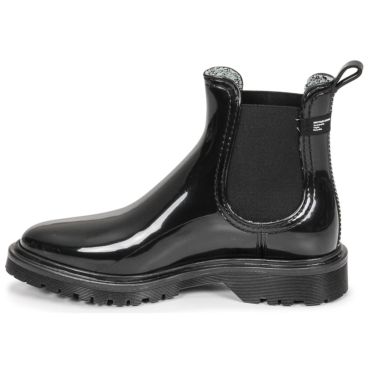 Women's Wellington Boots Lemon Jelly Black