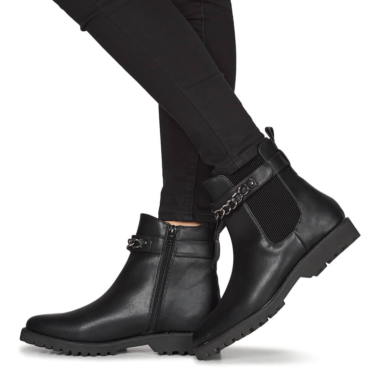 Women's Boots The Divine Factory Black