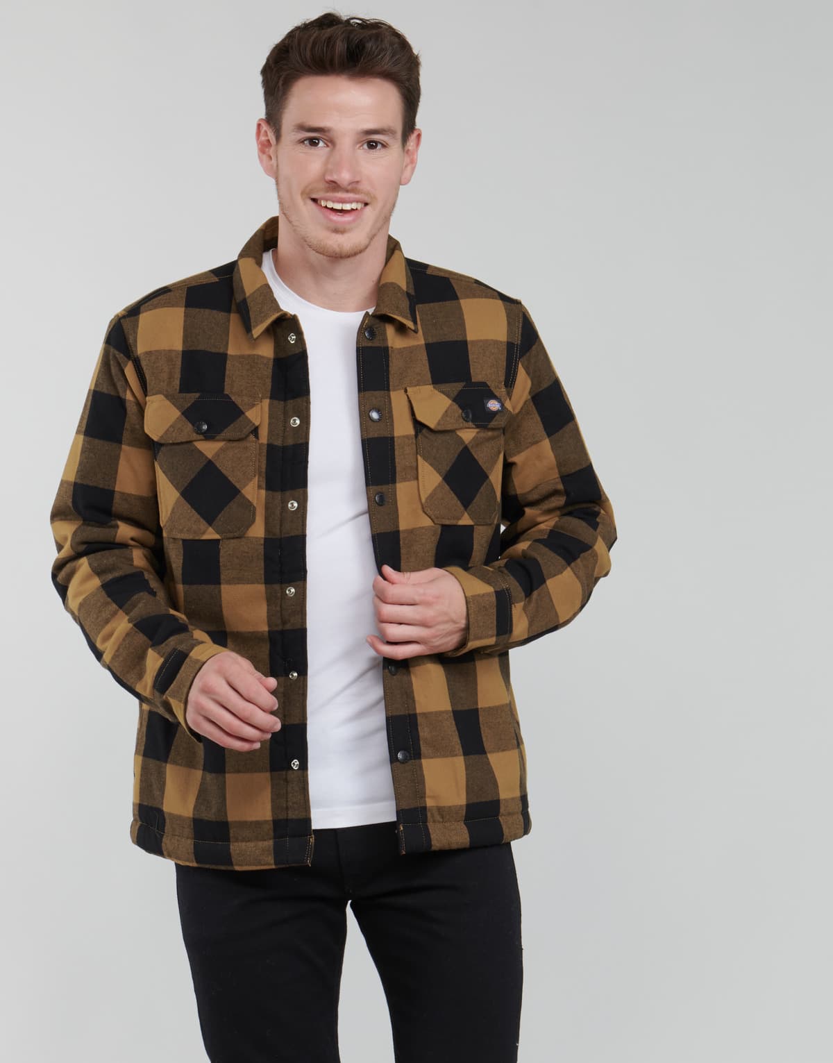 Men's Jackets Dickies Brown