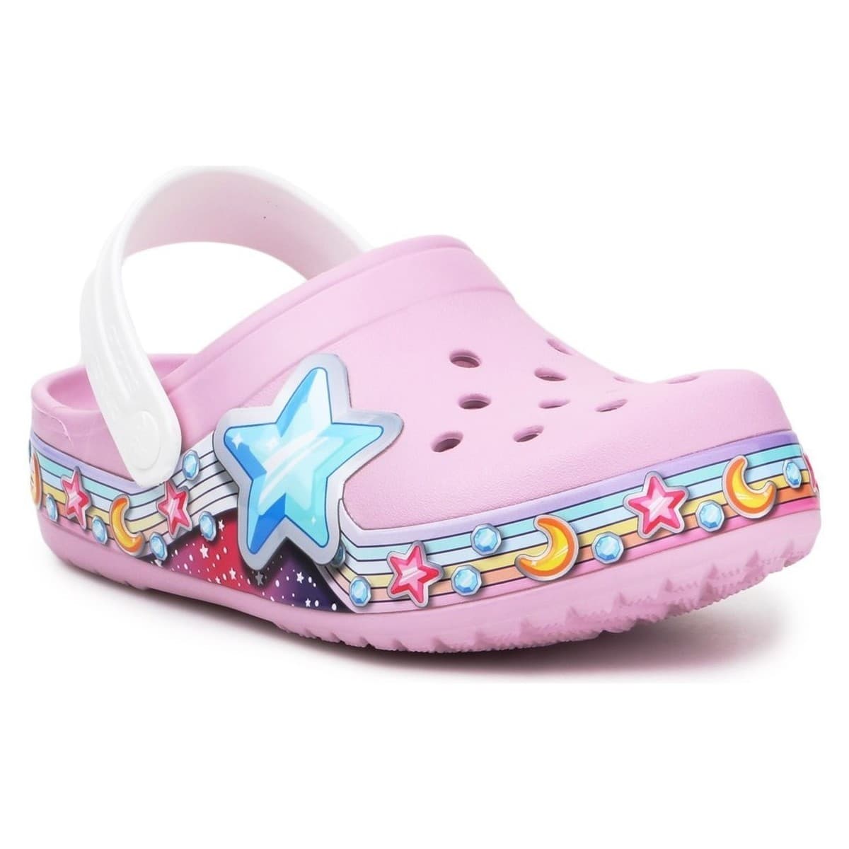 Σανδάλια χωρίς τακούνι Crocs FL Star Band Clog 207075-6GD
