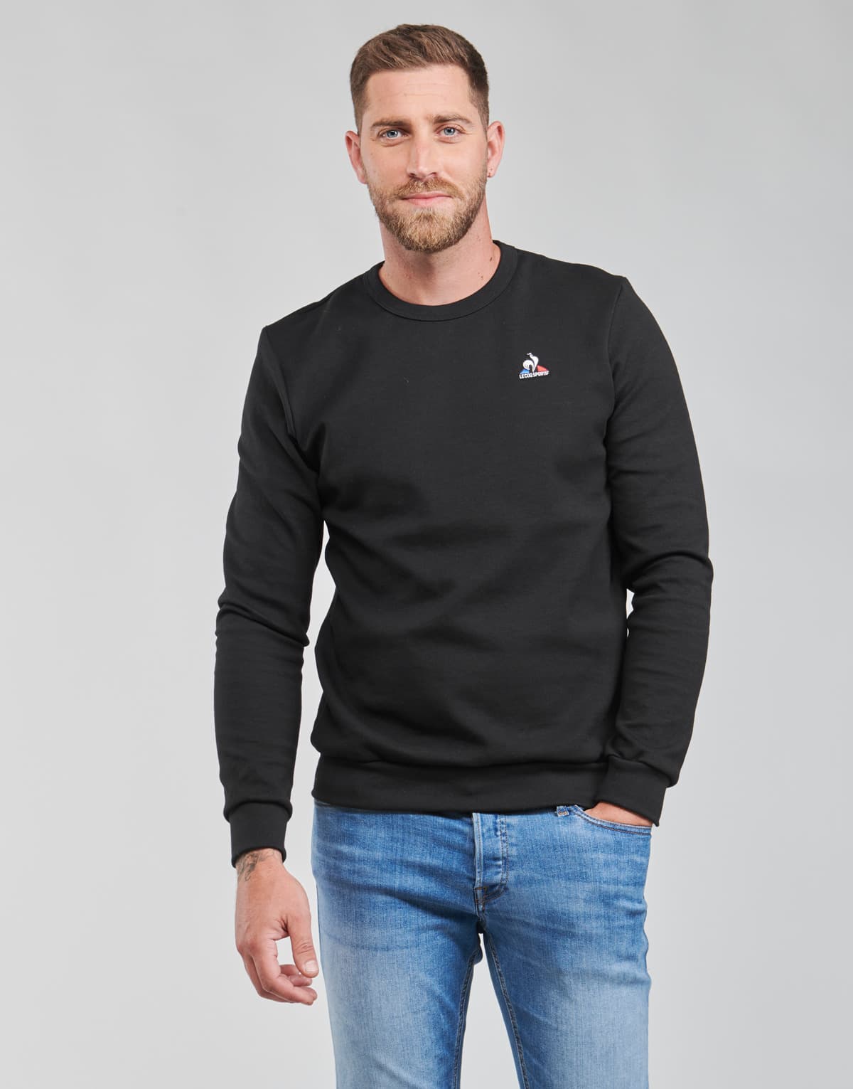 Men's Sports T-Shirts Le Coq Sportif Black