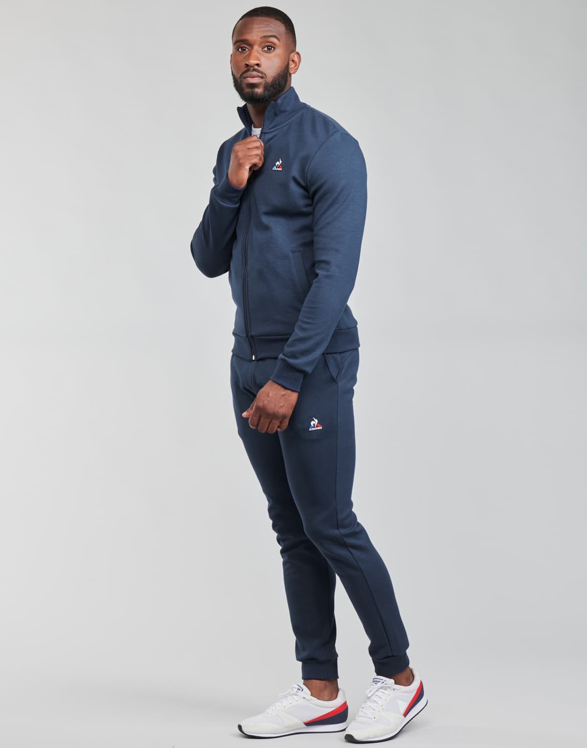 Men's Cardigans Le Coq Sportif Blue