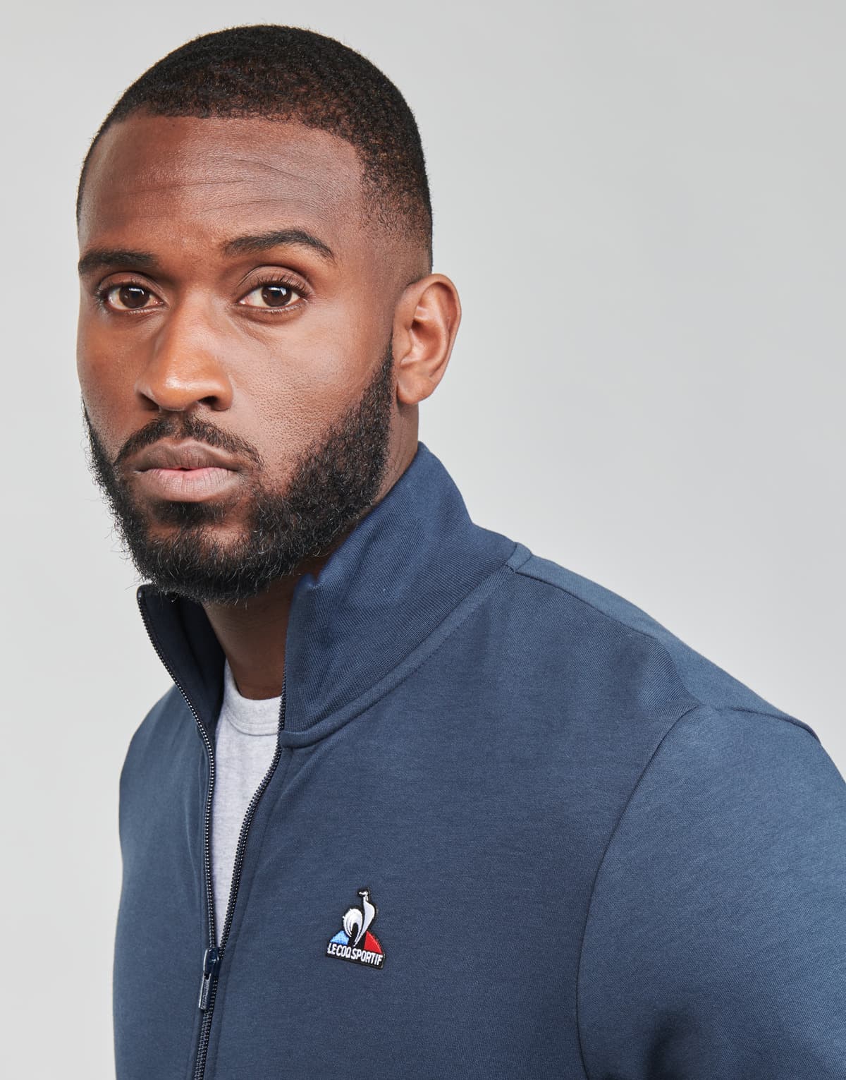 Men's Cardigans Le Coq Sportif Blue
