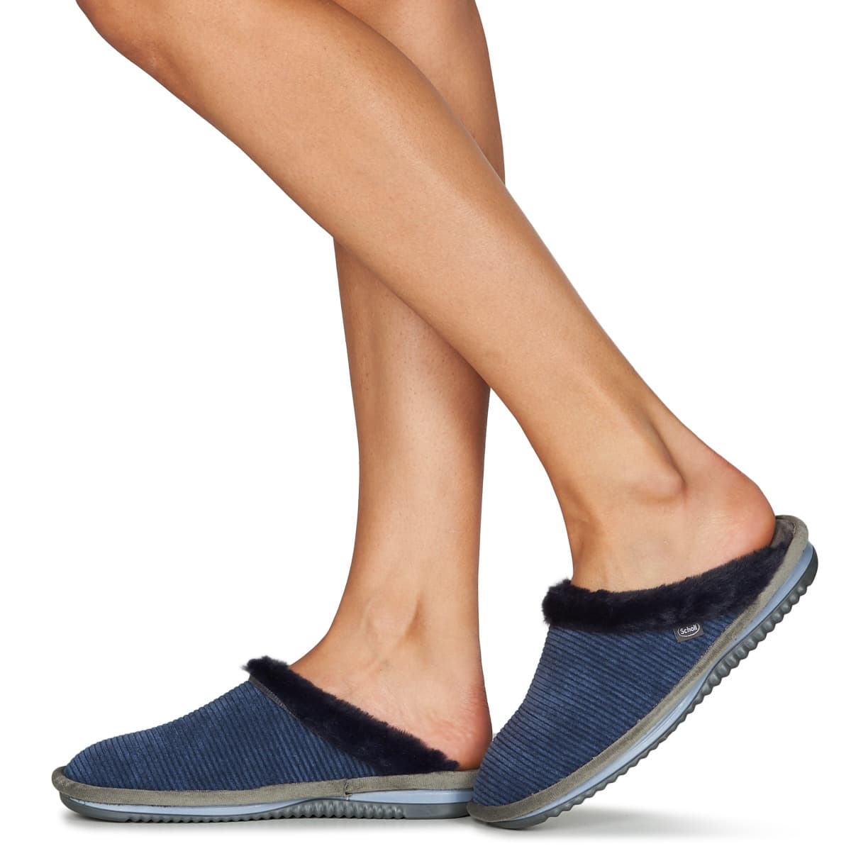 Women's House Slippers Scholl Blue
