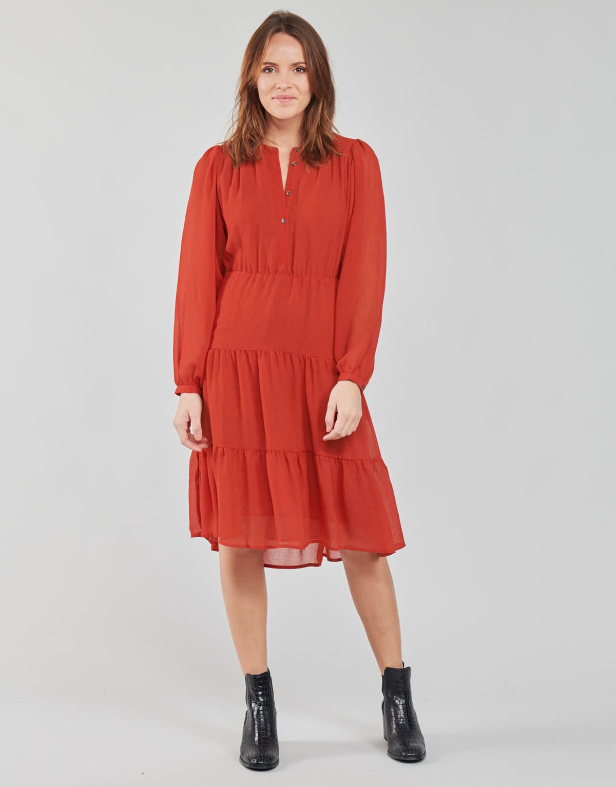 Women's Dresses See U Soon Red