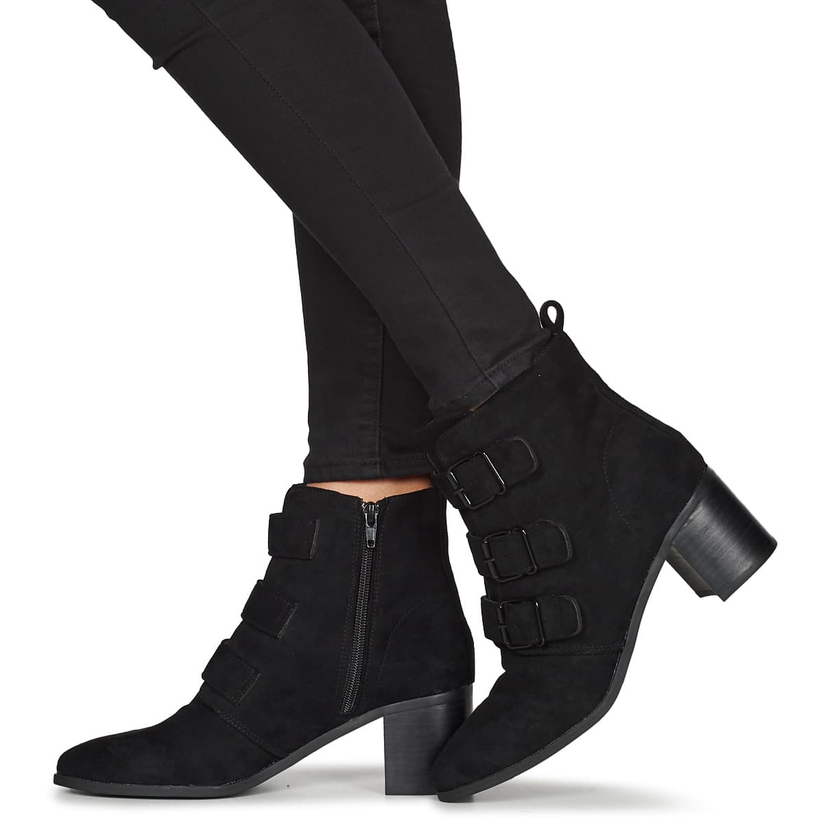 Women's Ankle Boots Moony Mood Black