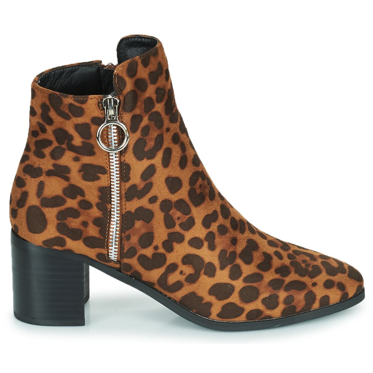 Women's Ankle Boots Moony Mood Brown