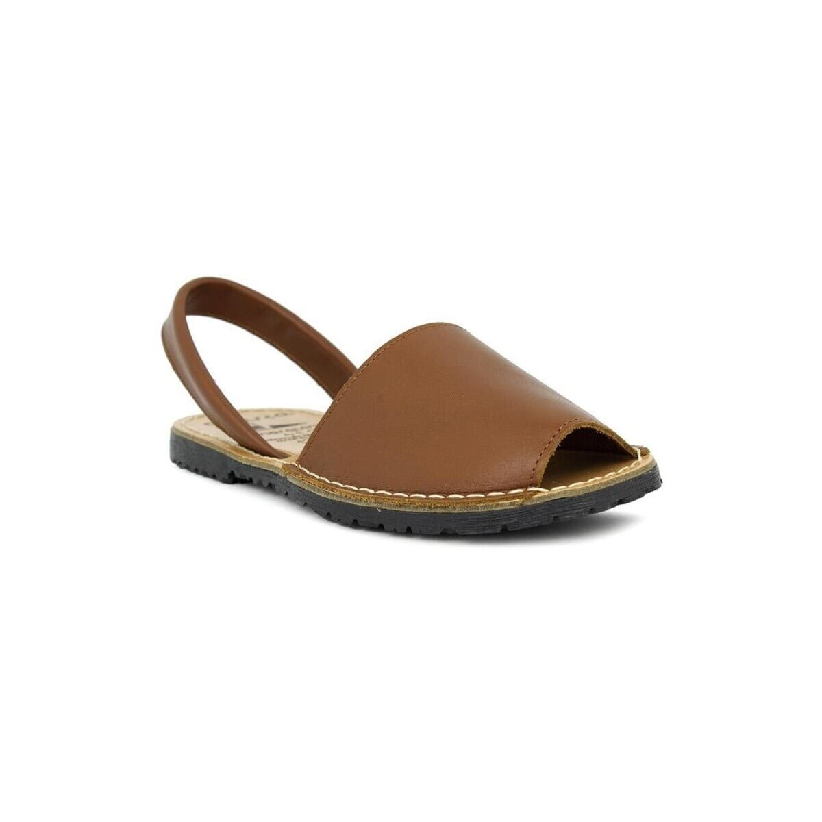 Σανδάλια χωρίς τακούνι Colores 201 Cuero