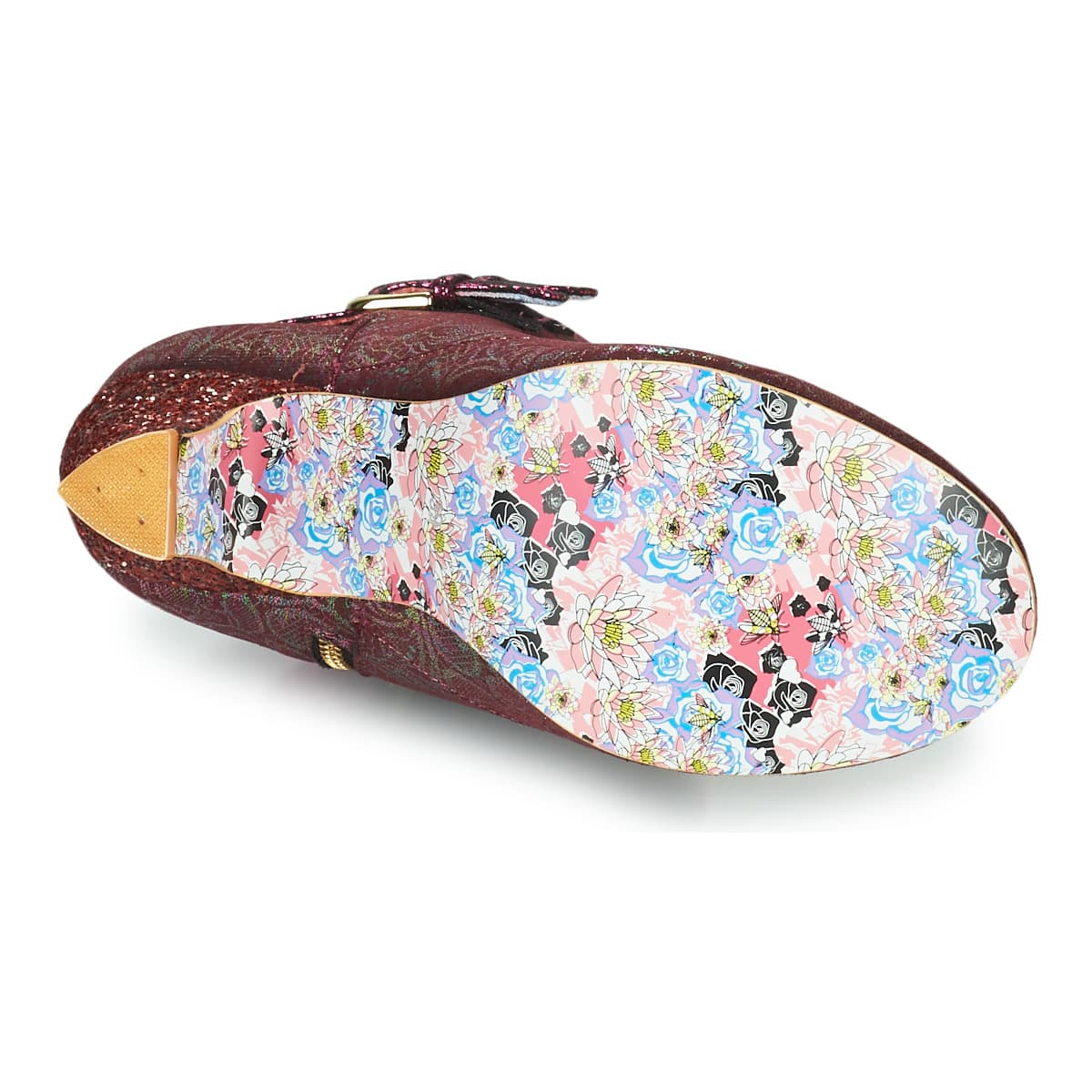 Women's Ankle Boots Irregular Choice Bordeaux