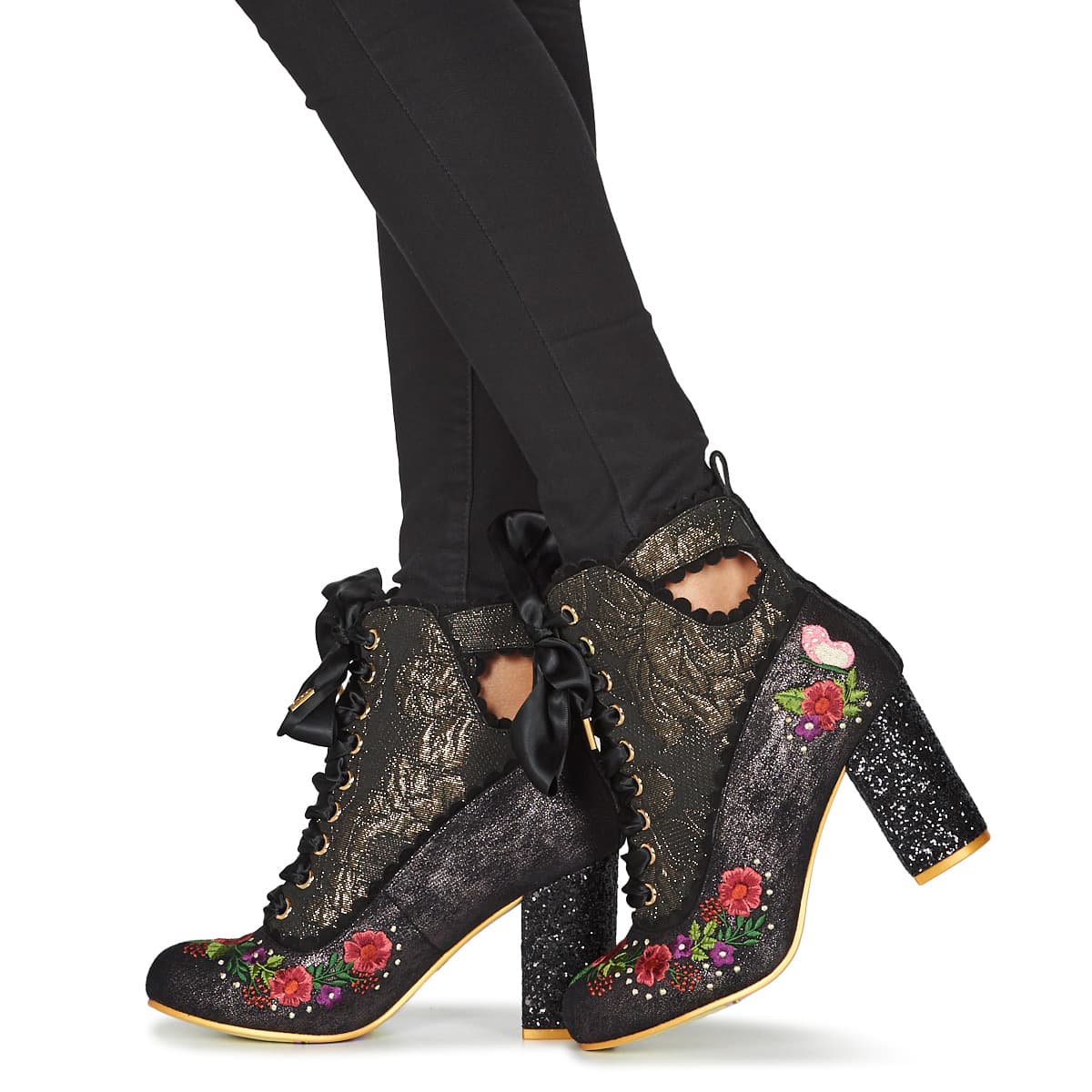 Women's Ankle Boots Irregular Choice Black